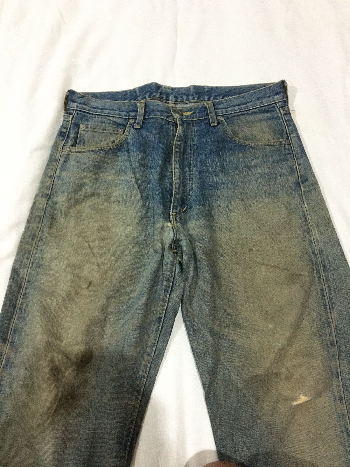 Neighborhood Vintage neighborhood baggy distressed jeans Size US 33 - 3 Thumbnail