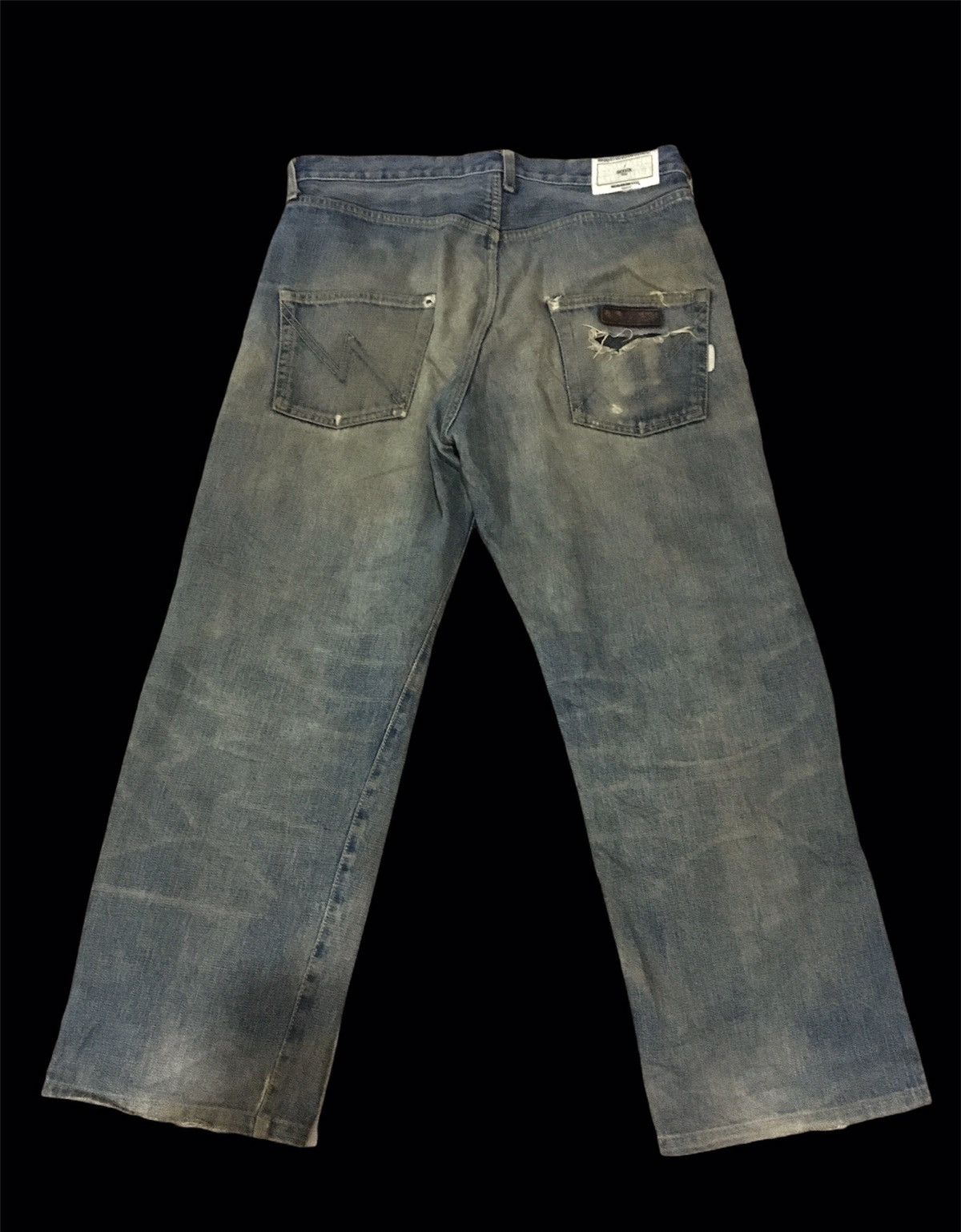 Neighborhood Vintage neighborhood baggy distressed jeans Size US 33 - 2 Thumbnail