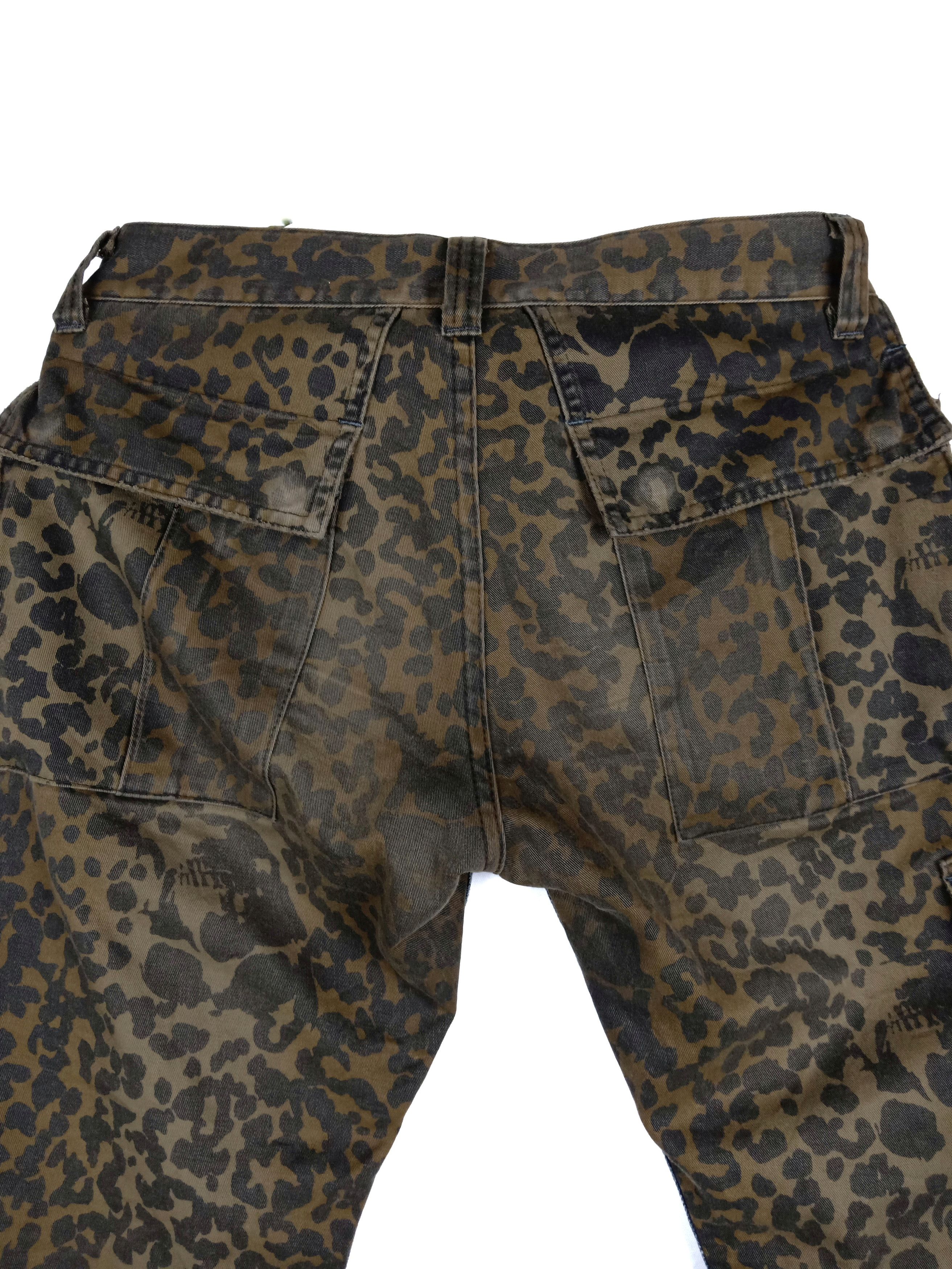 Hysteric Glamour Hysteric Glamour Hybrid Cheetah Skull Denim Size US 28 / EU 44 - 4 Thumbnail