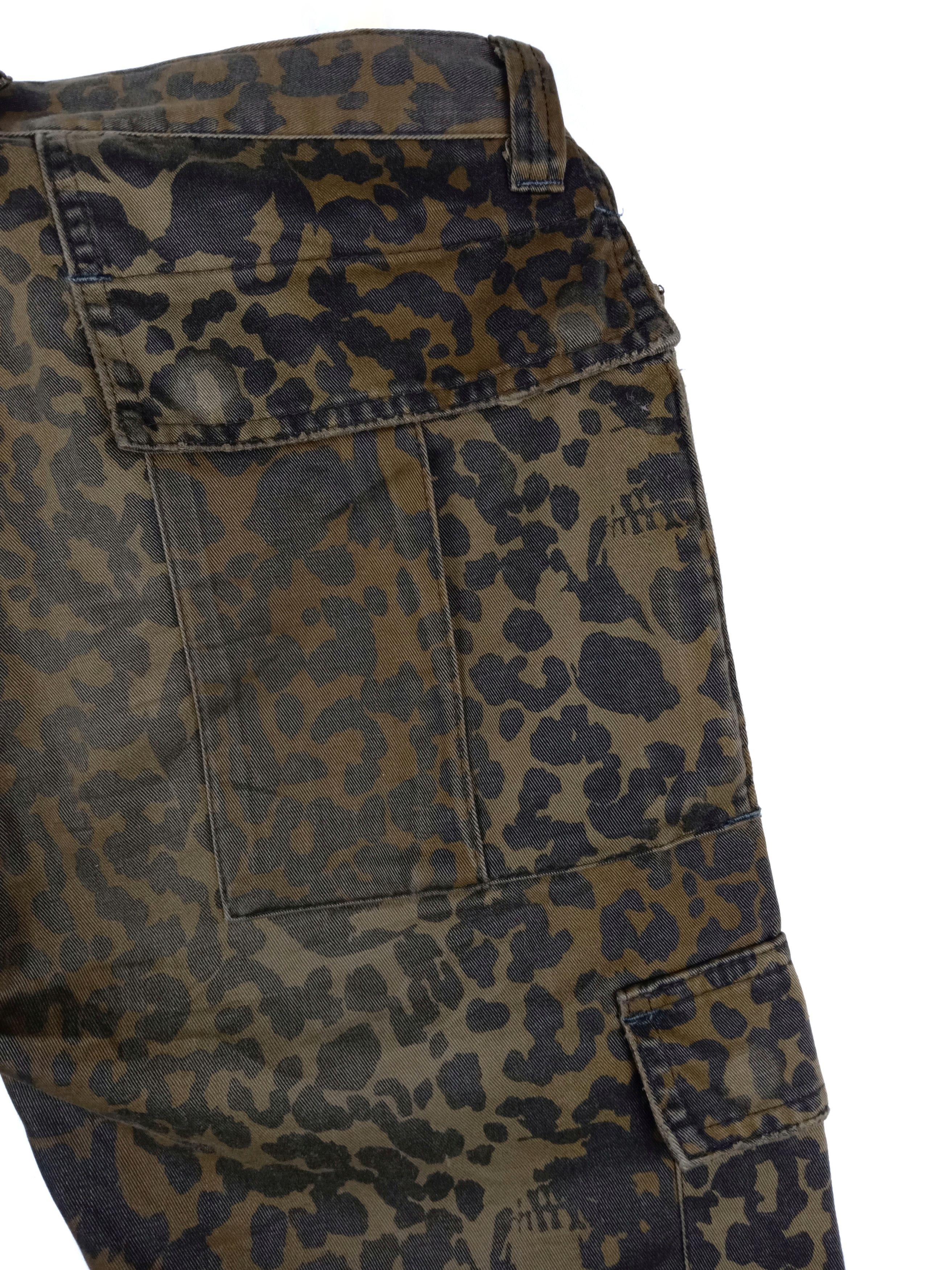 Hysteric Glamour Hysteric Glamour Hybrid Cheetah Skull Denim Size US 28 / EU 44 - 6 Thumbnail