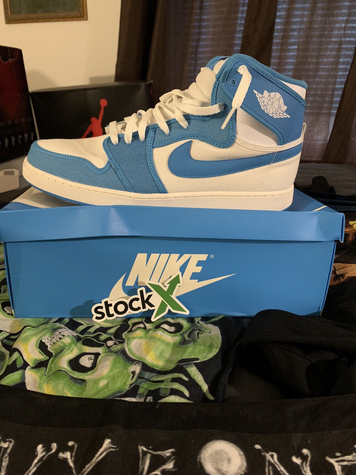 Jordan Brand × Nike Air Jordan 1 Ko High UNC Size US 13 / EU 46 - 1 Thumbnail