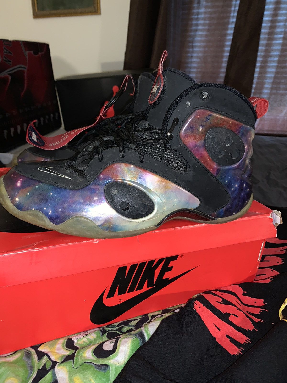 Nike Zoom Rookie Prm Galaxy Black Pod 2012 Size US 11 / EU 44 - 1 Thumbnail