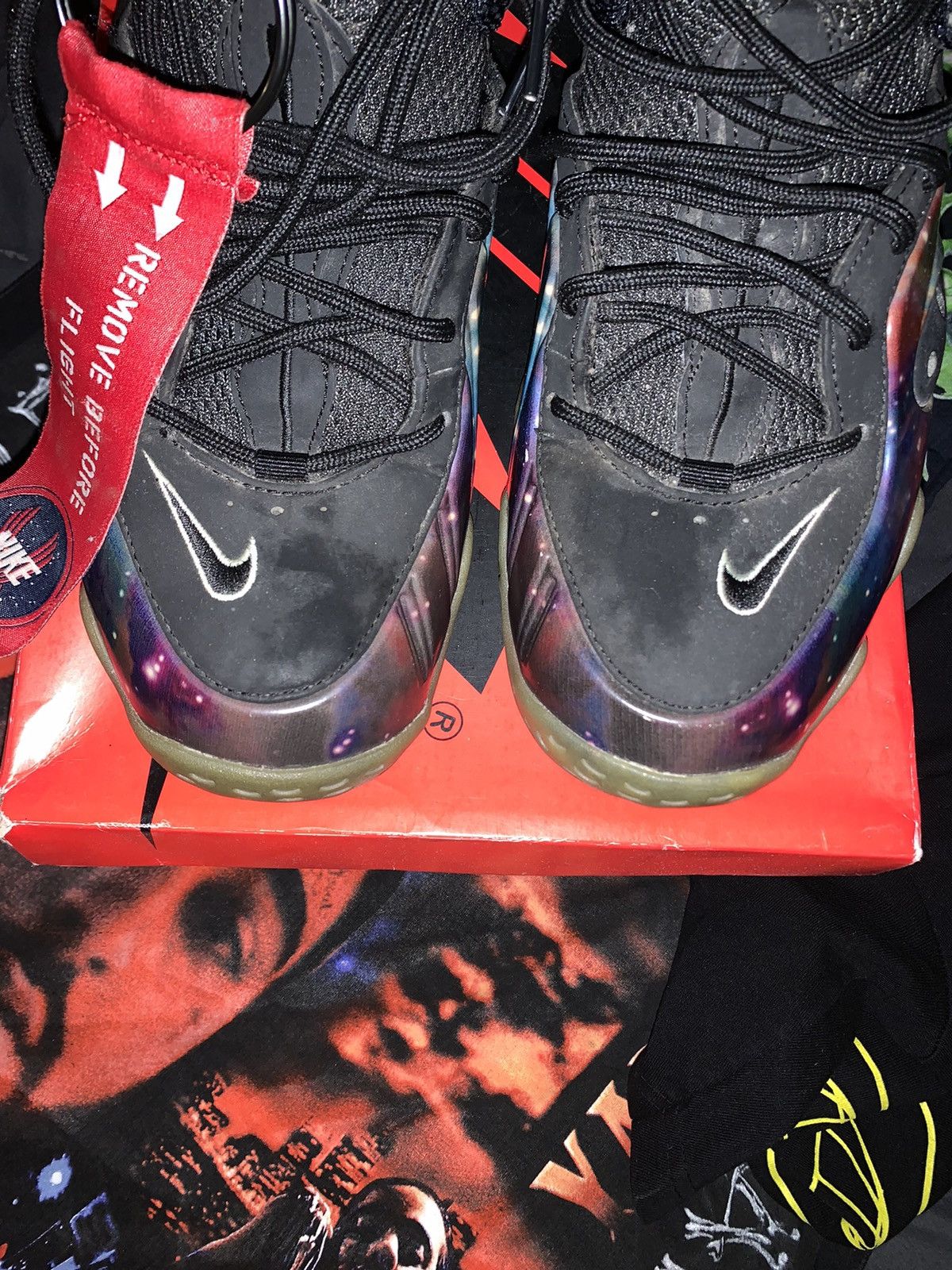 Nike Zoom Rookie Prm Galaxy Black Pod 2012 Size US 11 / EU 44 - 5 Thumbnail