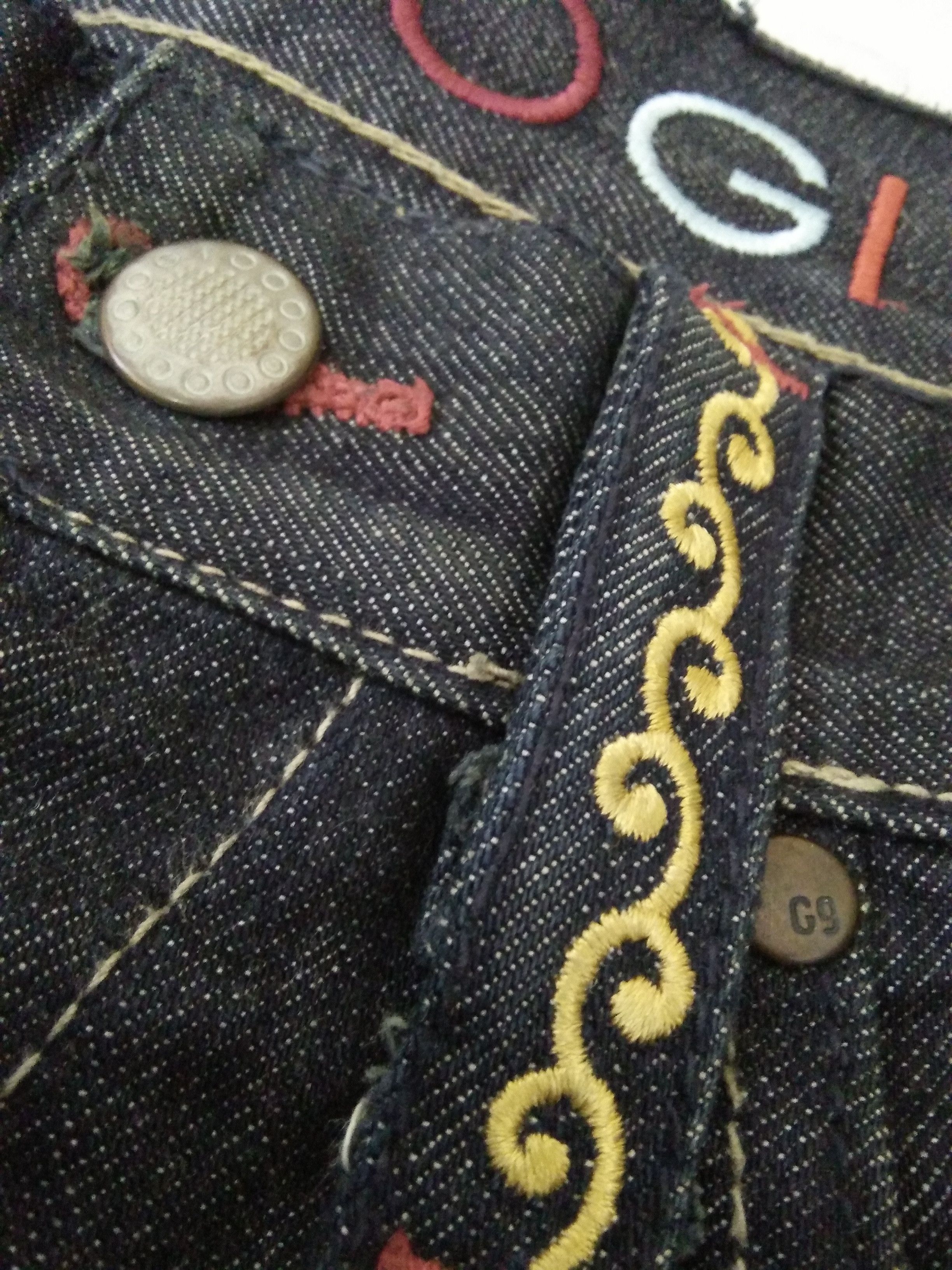 Coogi COOGI AUSTRALIA DENIM EMBROIDERED BIG LOGO (A745) Size US 38 / EU 54 - 7 Thumbnail