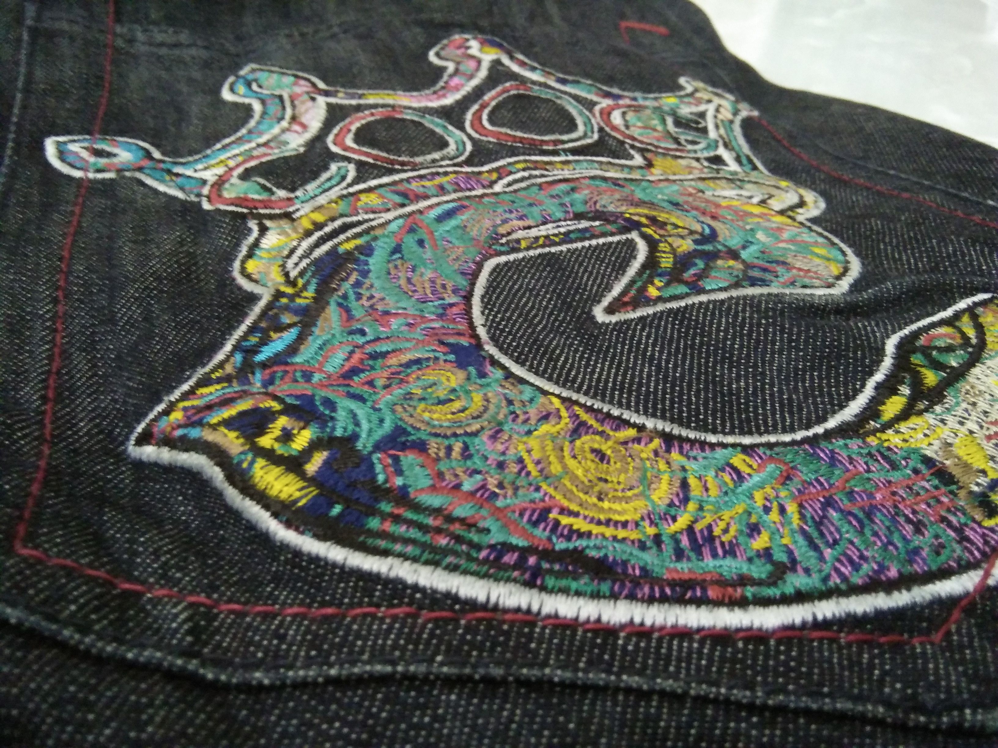Coogi COOGI AUSTRALIA DENIM EMBROIDERED BIG LOGO (A745) Size US 38 / EU 54 - 12 Thumbnail