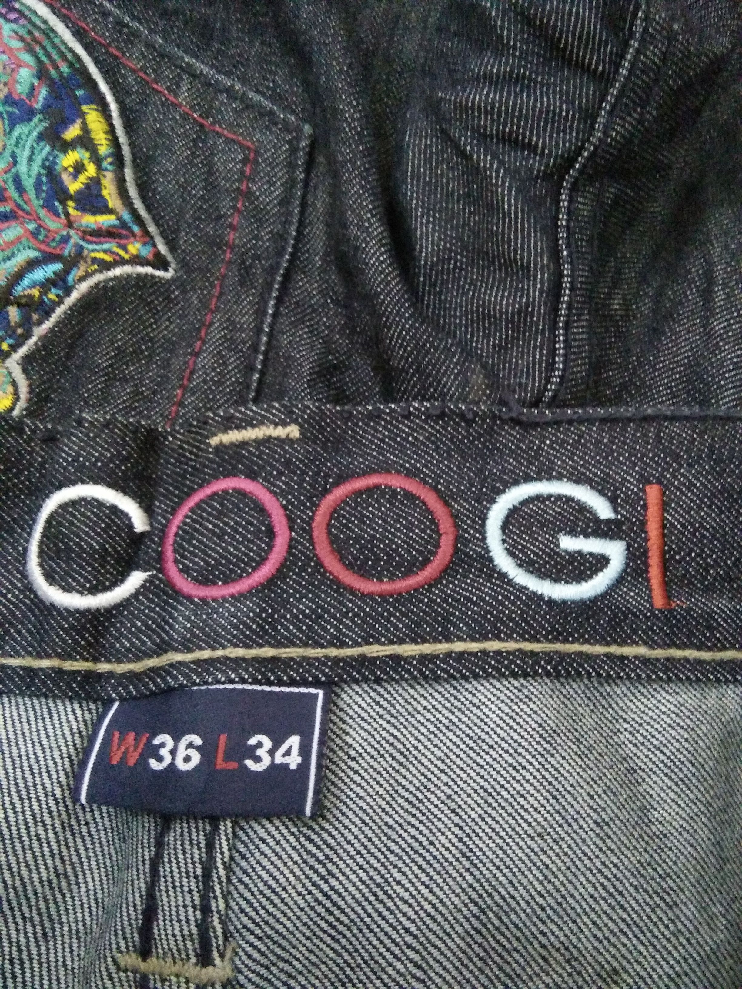 Coogi COOGI AUSTRALIA DENIM EMBROIDERED BIG LOGO (A745) Size US 38 / EU 54 - 9 Thumbnail