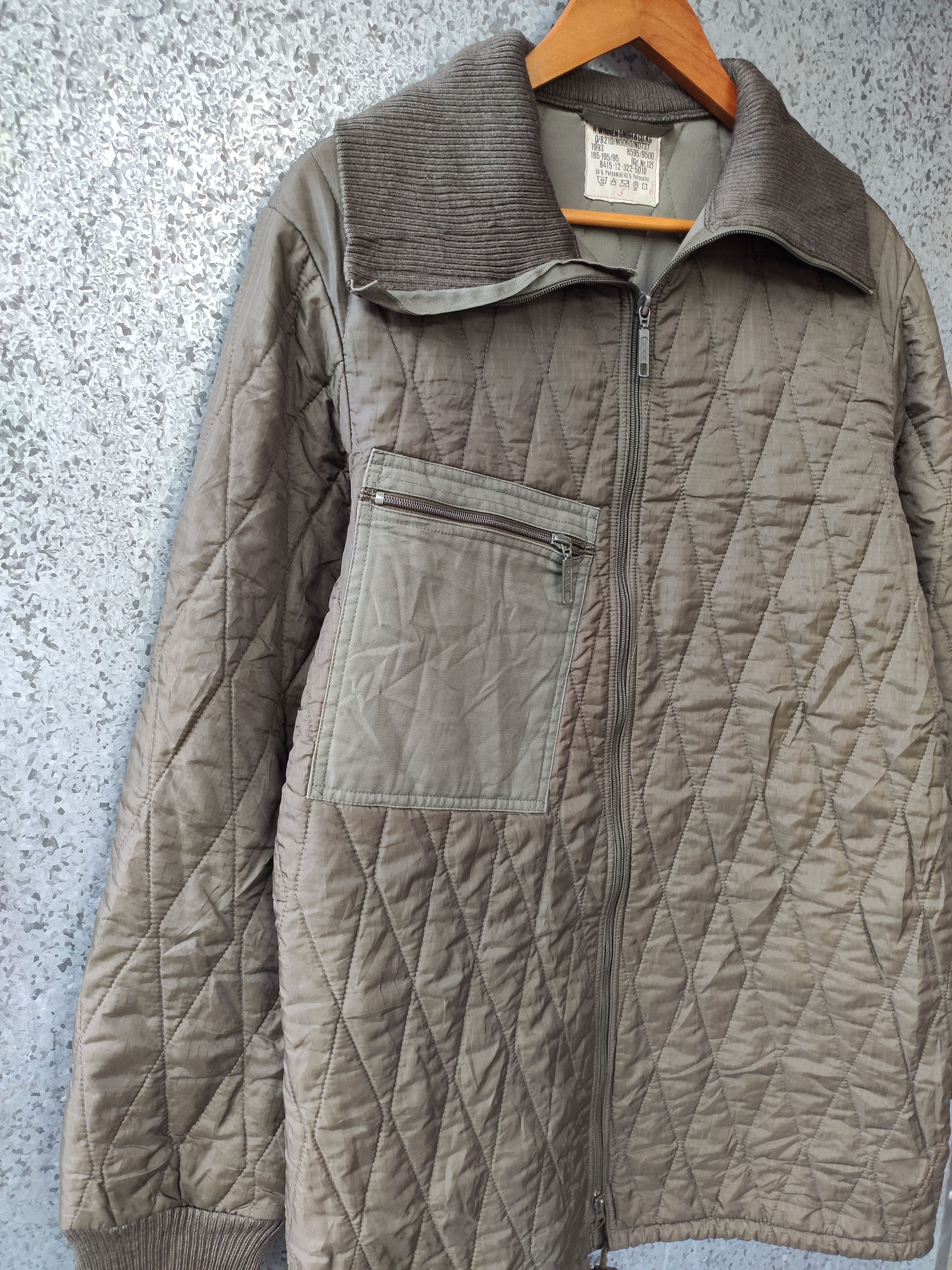 Other 🔥 Vtg 90s Vintage Army Jacket Germany military puffer Size US M / EU 48-50 / 2 - 3 Thumbnail