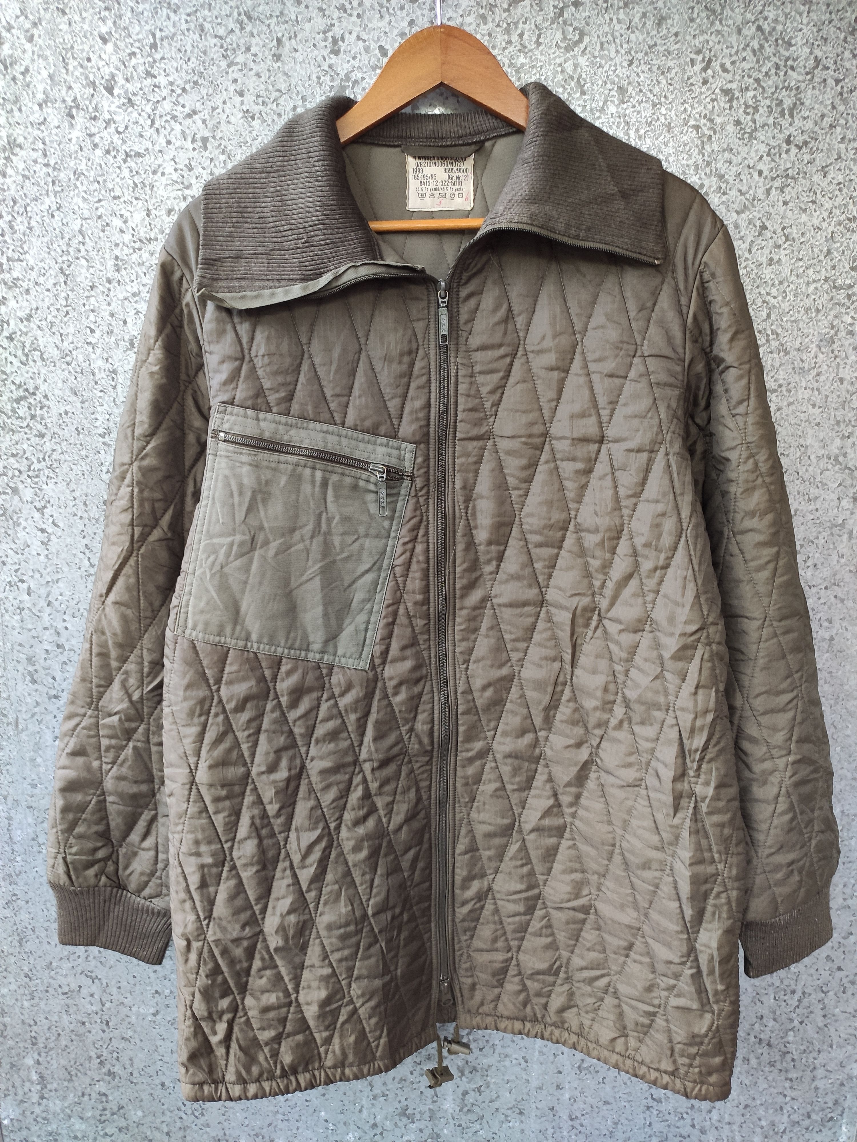 Other 🔥 Vtg 90s Vintage Army Jacket Germany military puffer Size US M / EU 48-50 / 2 - 1 Thumbnail