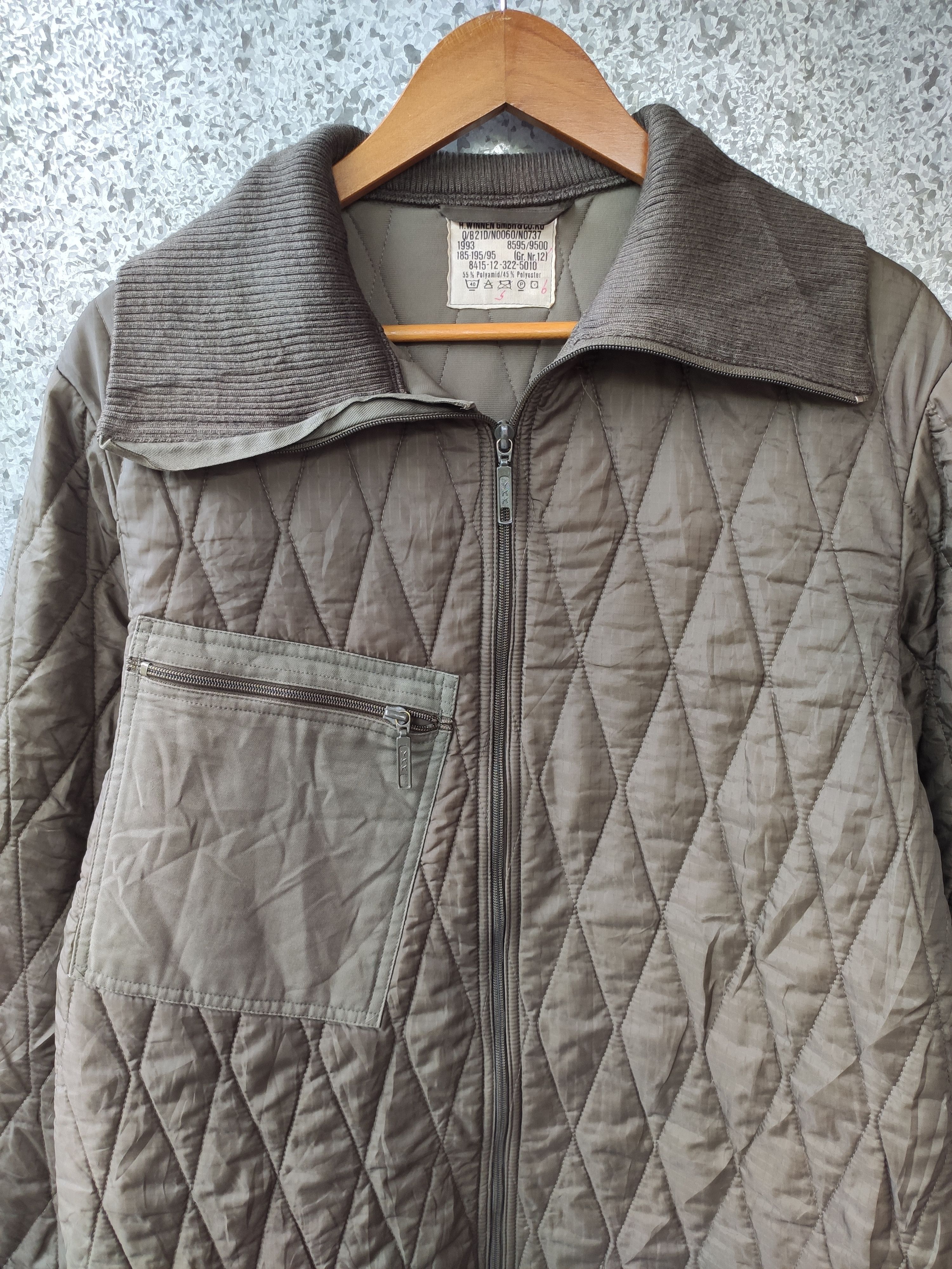 Other 🔥 Vtg 90s Vintage Army Jacket Germany military puffer Size US M / EU 48-50 / 2 - 2 Thumbnail