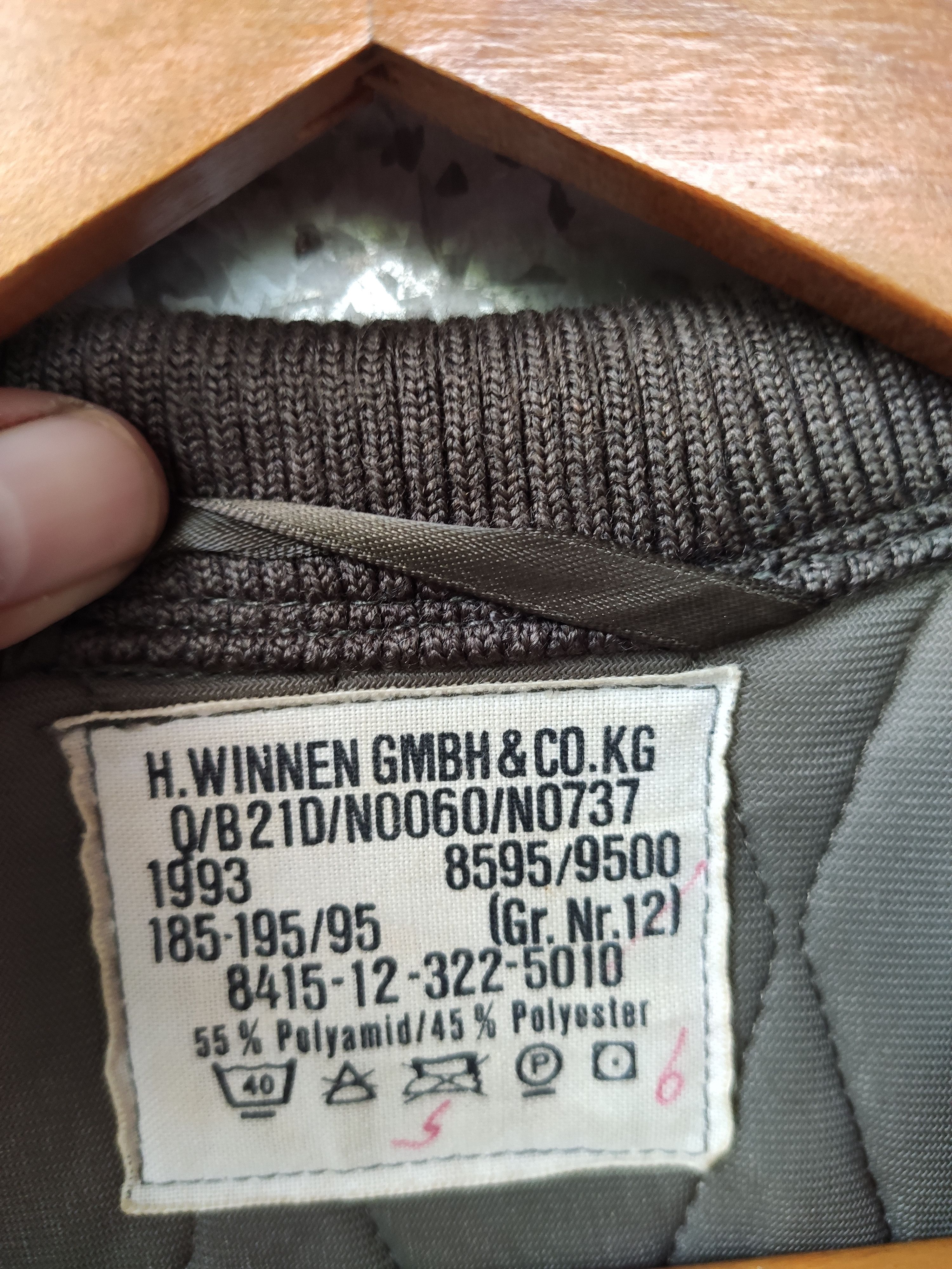 Other 🔥 Vtg 90s Vintage Army Jacket Germany military puffer Size US M / EU 48-50 / 2 - 5 Thumbnail