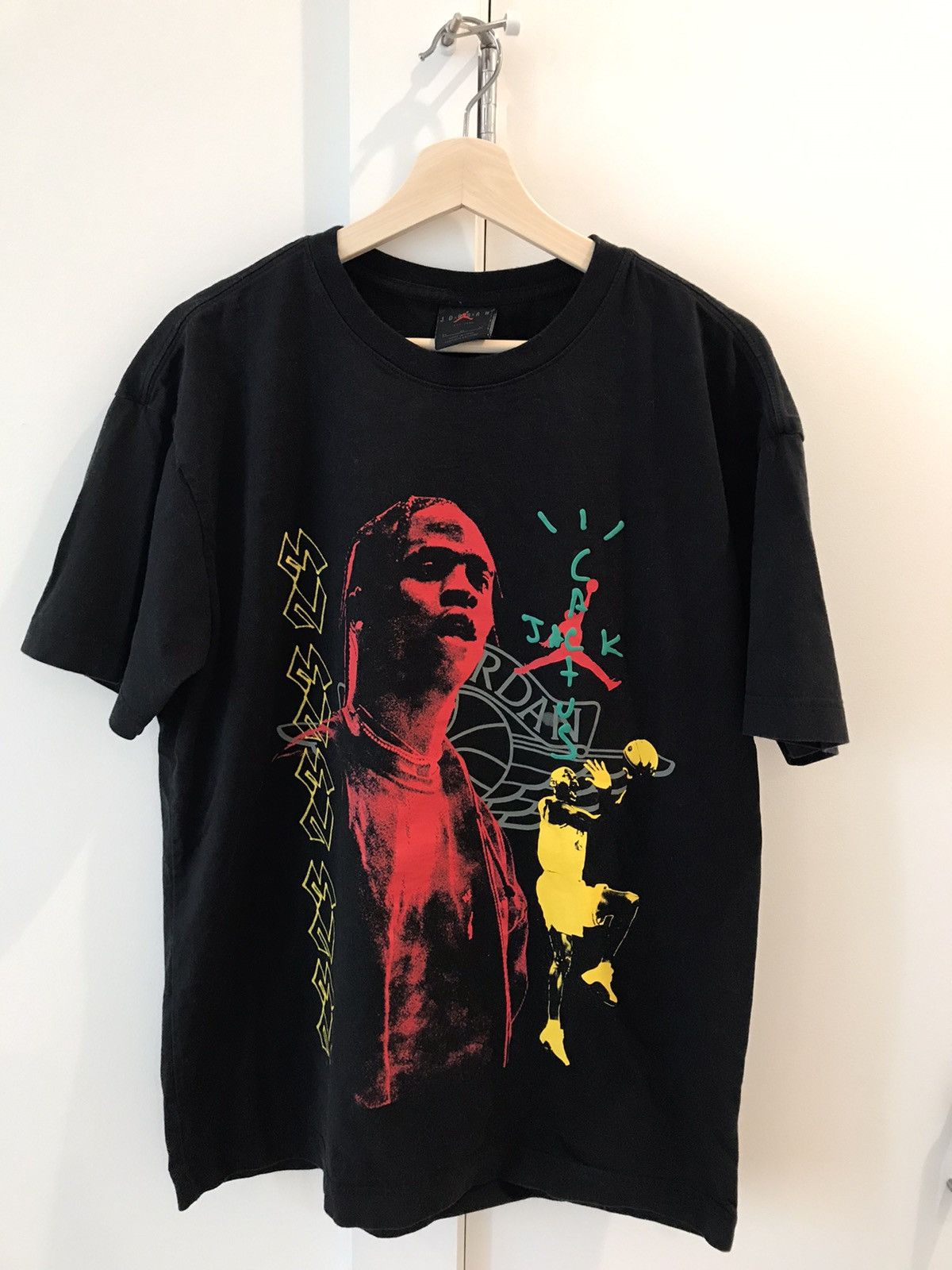 travis scott mj1 tee