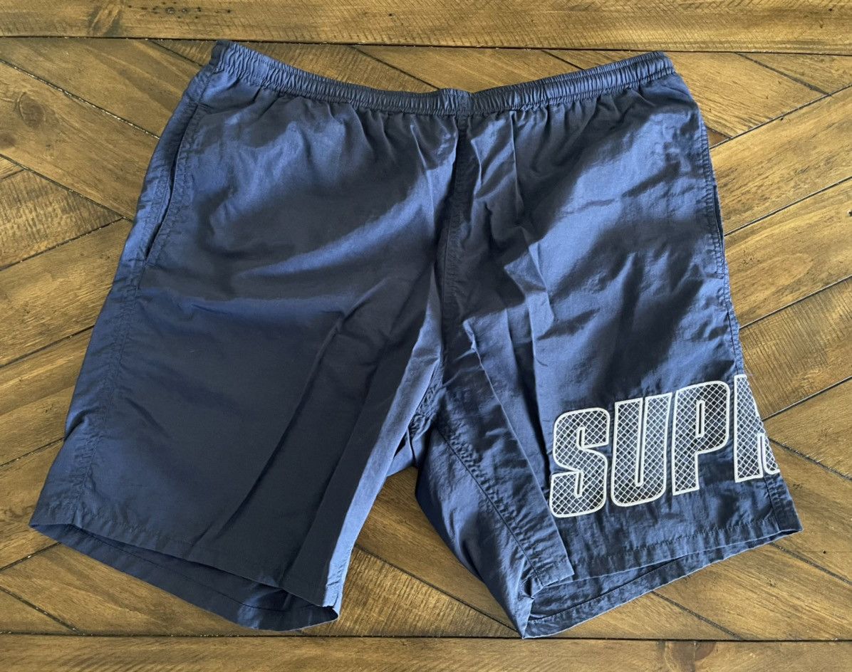 Supreme Supreme Logo Applique Water Short | Grailed