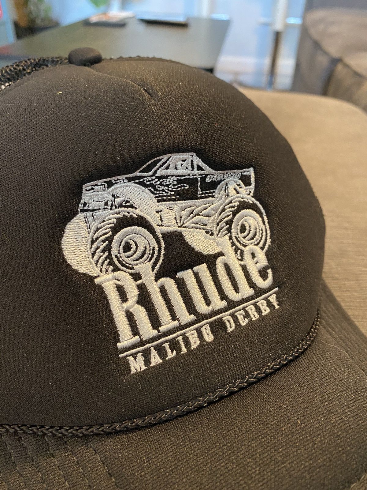 Rhude RHUDE Malibu Derby Trucker Hat Size ONE SIZE - 2 Thumbnail