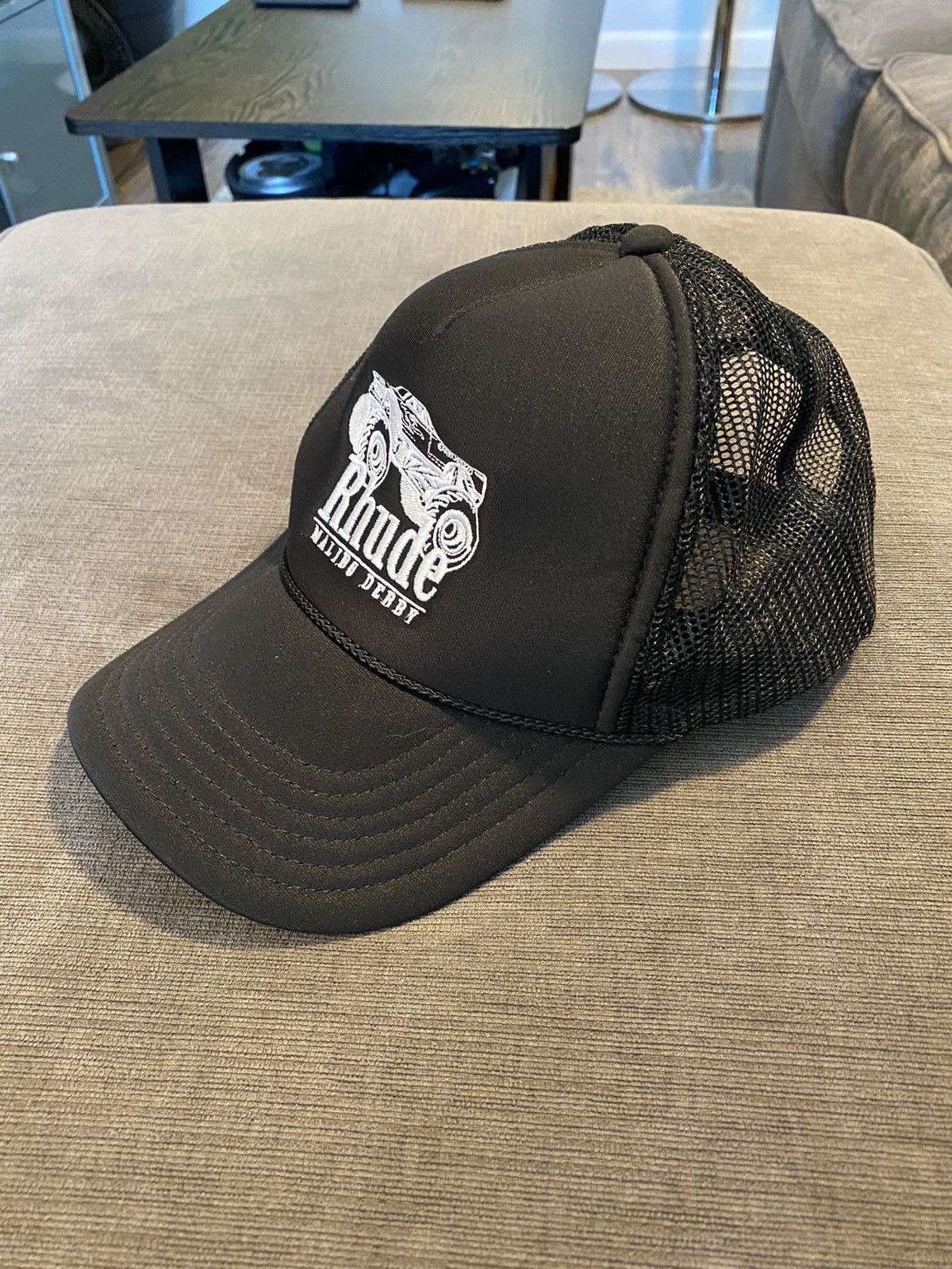 Rhude RHUDE Malibu Derby Trucker Hat Size ONE SIZE - 4 Thumbnail