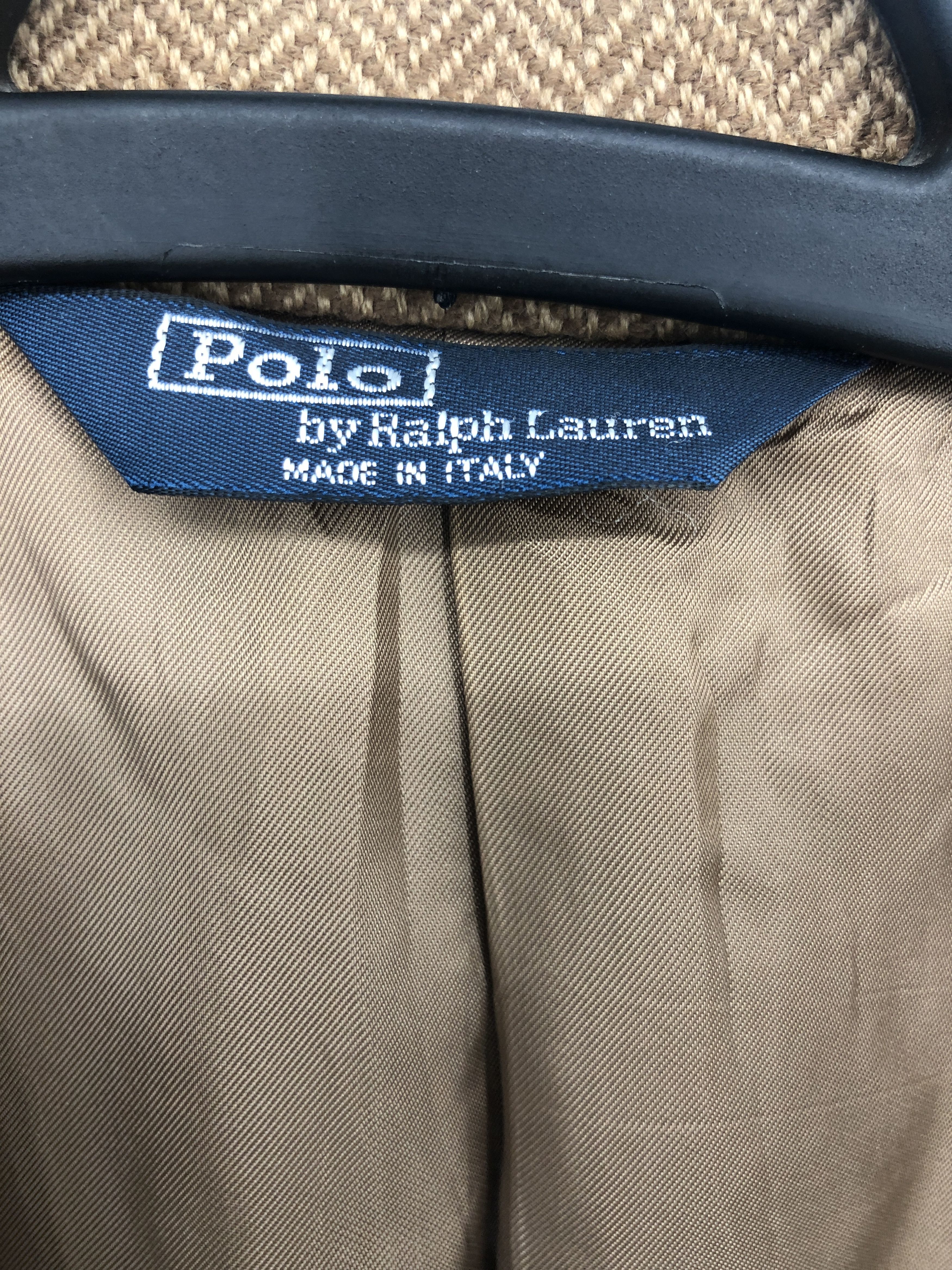 Polo Ralph Lauren Wool Polo Ralph Lauren Italy Linen Blazer Jacket M Size 42R - 10 Thumbnail