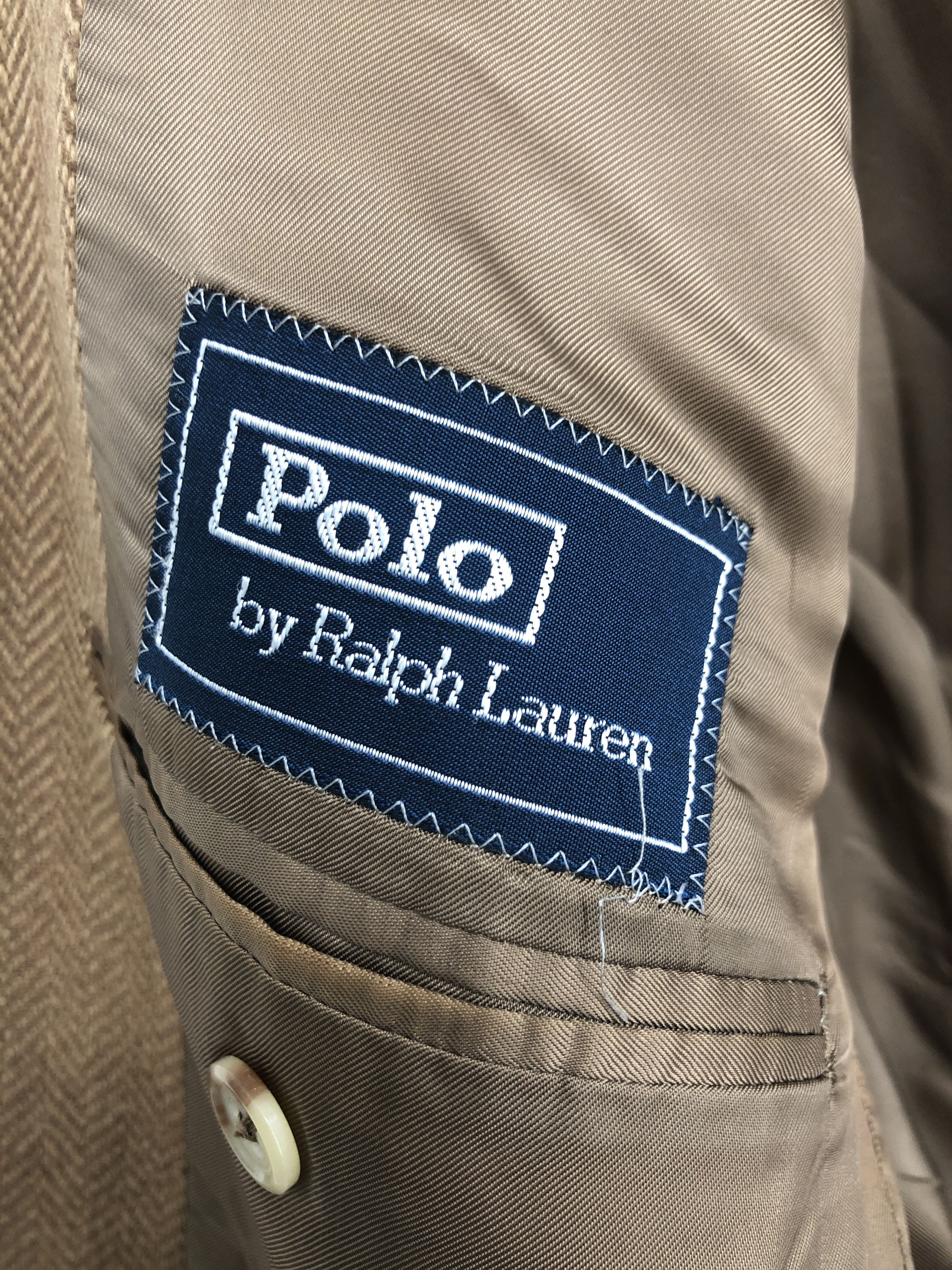 Polo Ralph Lauren Wool Polo Ralph Lauren Italy Linen Blazer Jacket M Size 42R - 11 Thumbnail