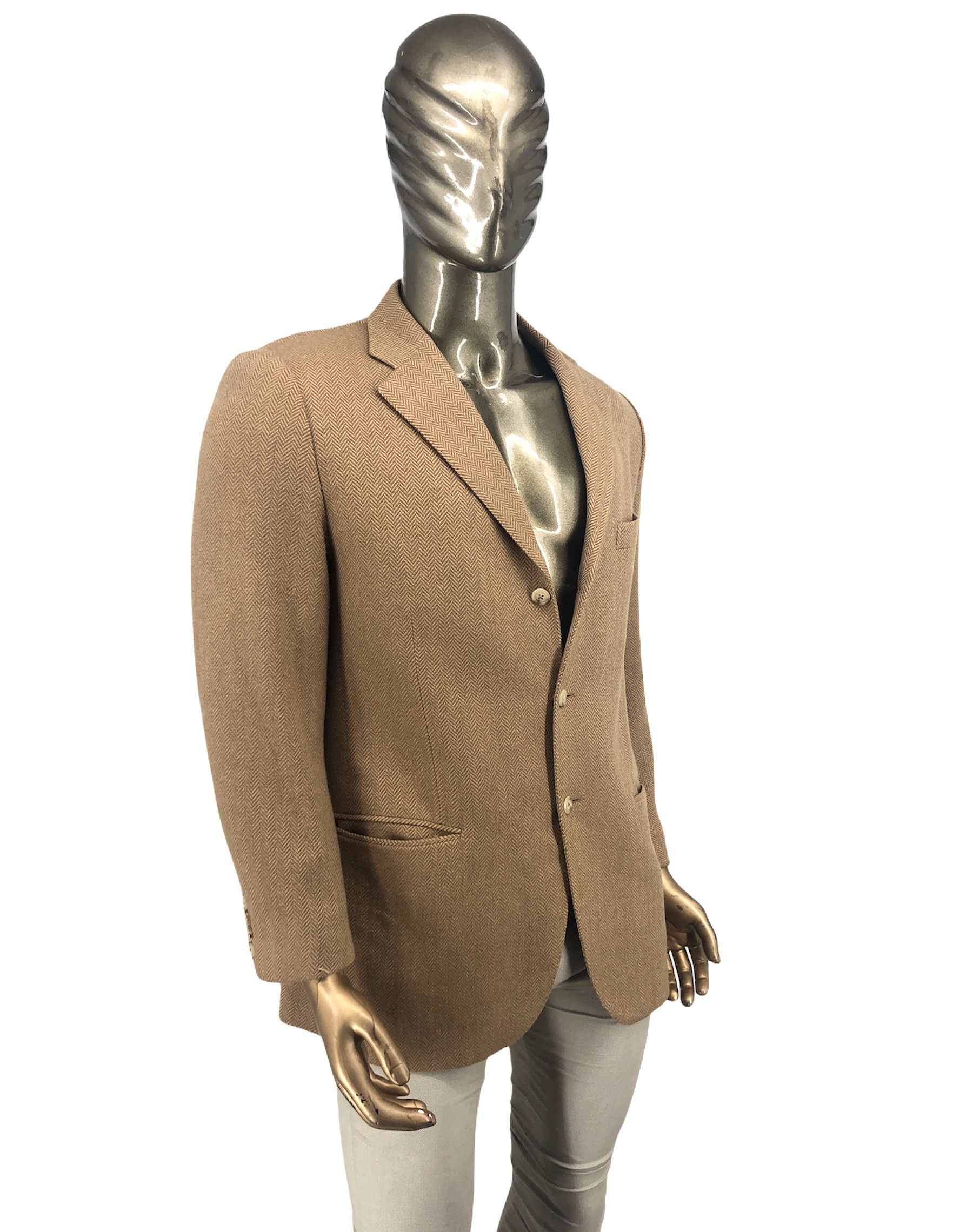 Polo Ralph Lauren Wool Polo Ralph Lauren Italy Linen Blazer Jacket M Size 42R - 5 Thumbnail
