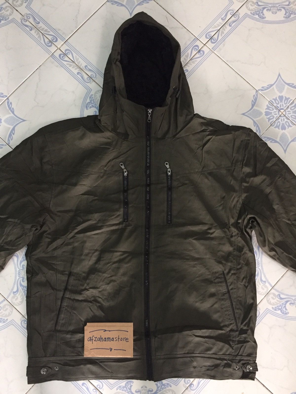 Japanese Brand Splendid satisfaction outdoor jacket hoodie Size US L / EU 52-54 / 3 - 4 Thumbnail