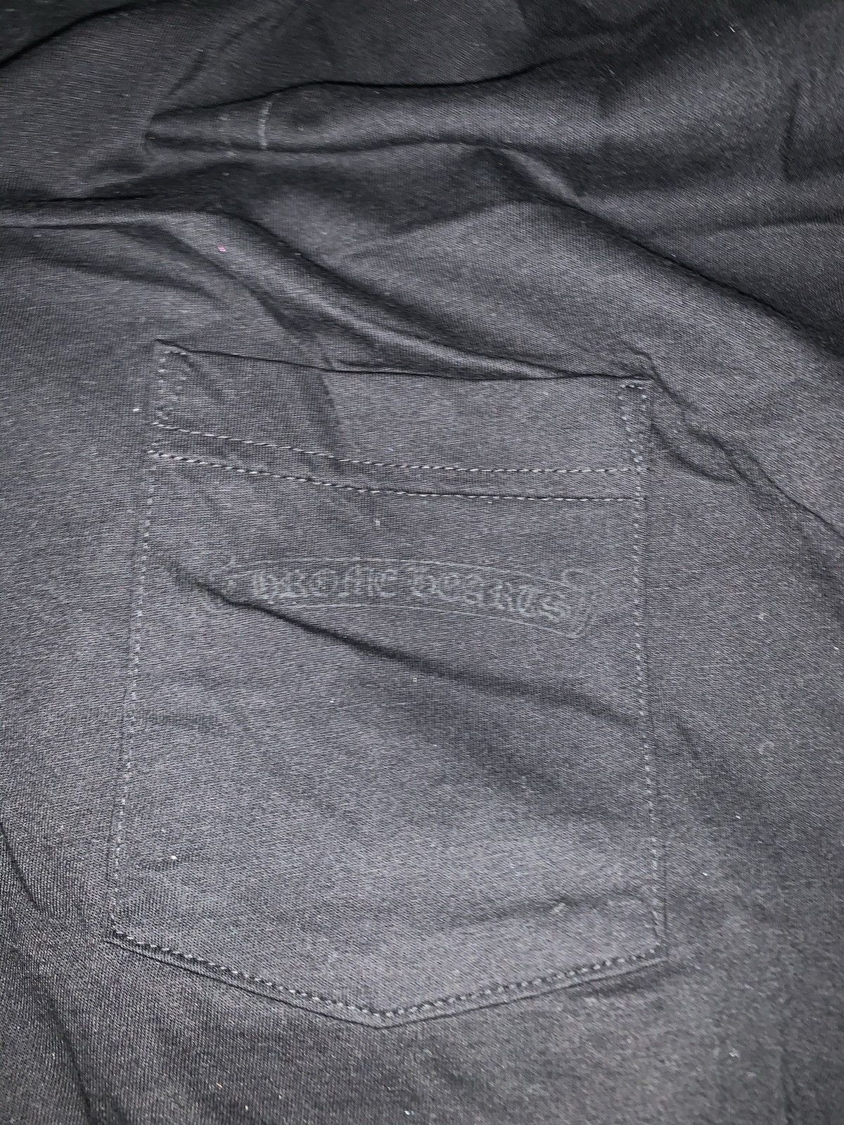 Chrome Hearts Chrome Hearts Orange Hairy Dagger Black Tee Size US L / EU 52-54 / 3 - 6 Thumbnail