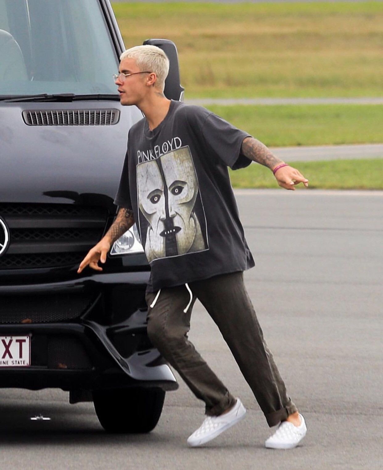 Pink Floyd Pink Floyd Fear of god justin bieber vintage tee | Grailed