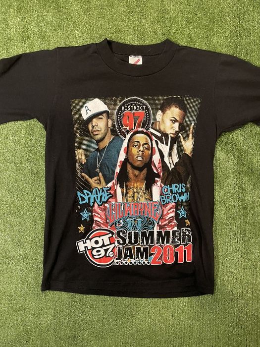 Vintage Hot 97 2011 Summer Jam tee Drake | Grailed