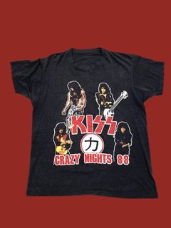 Kiss Crazy Nights Shirt | Grailed