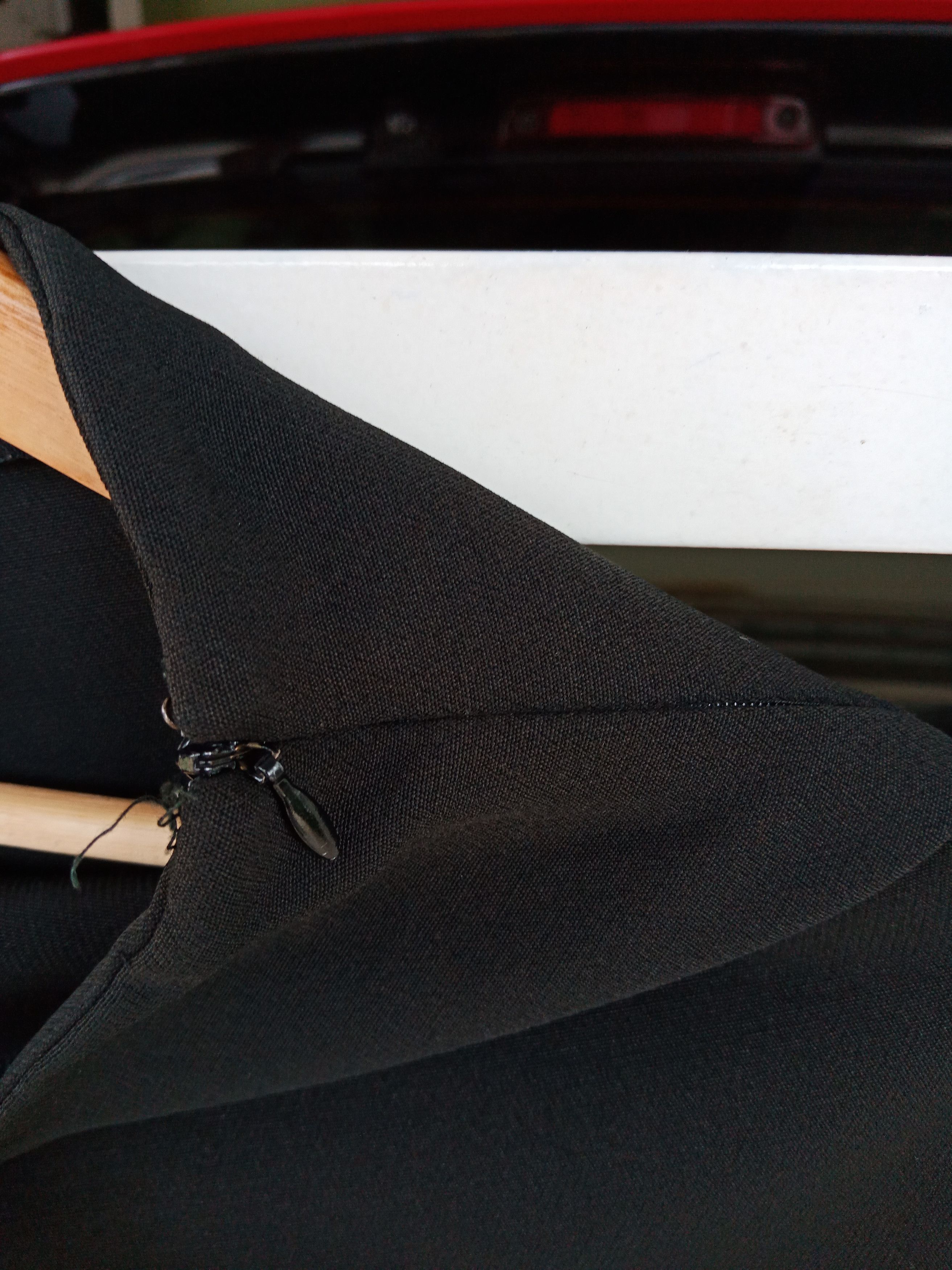 Fendi Fendi Black Wide Straight Cut Pants Size 26" / US 2 / IT 38 - 6 Thumbnail