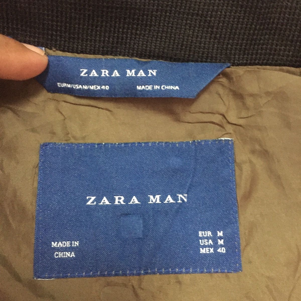Zara Zara Man Bomber style jacket Size US M / EU 48-50 / 2 - 12 Thumbnail
