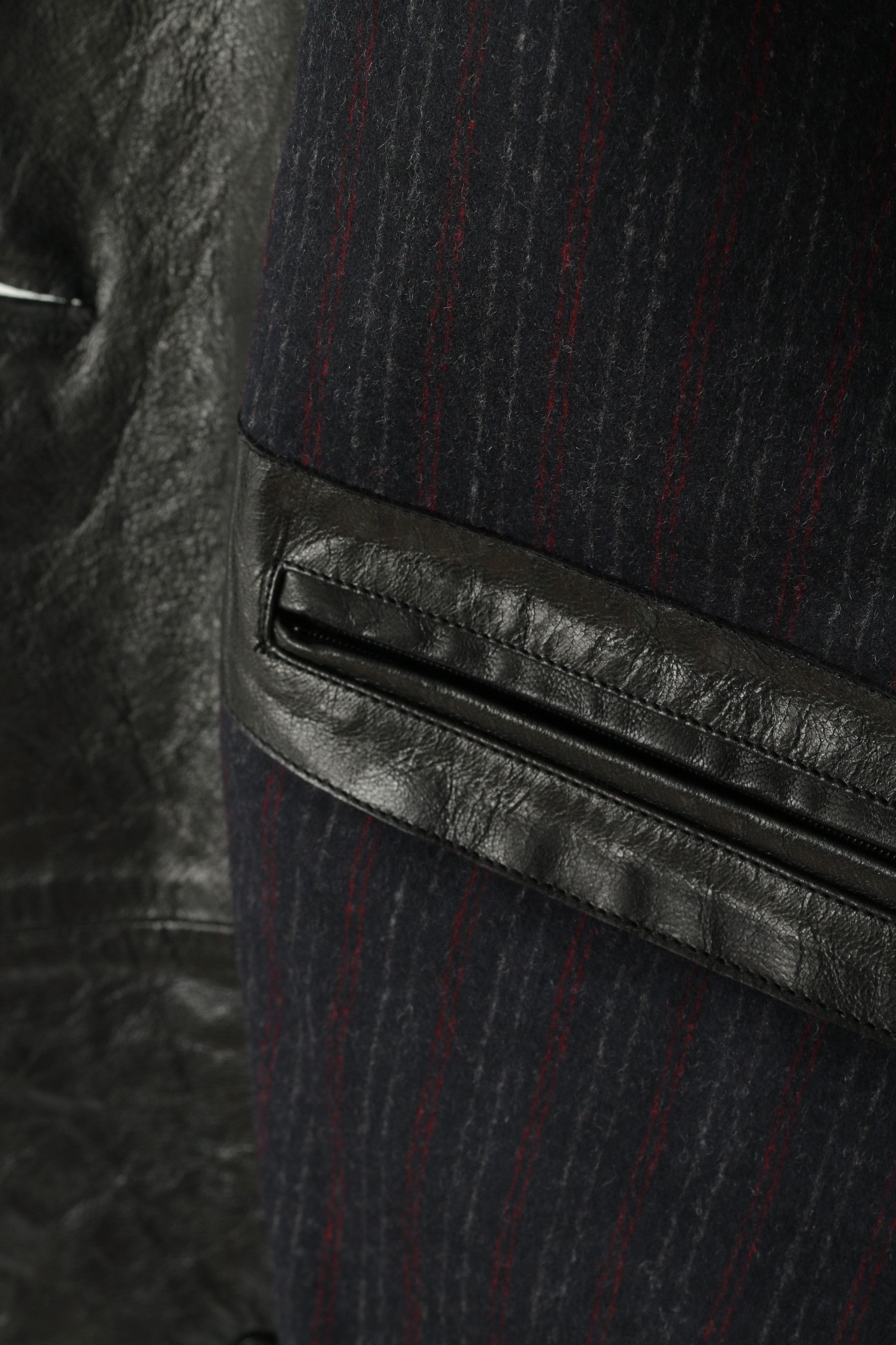 Corneliani Trend Corneliani Men 54 XL Coat Black Leather Italy 1015 Size US XL / EU 56 / 4 - 7 Thumbnail