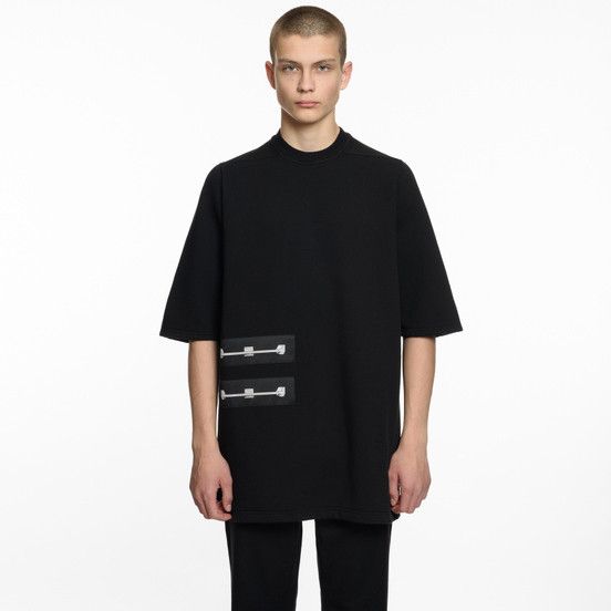 Rick Owens × Rick Owens Drkshdw 🔥60% OFF🔥 [SALE] Rick Owens Felpa Jumbo Sweat Tee Size US M / EU 48-50 / 2 - 2 Thumbnail