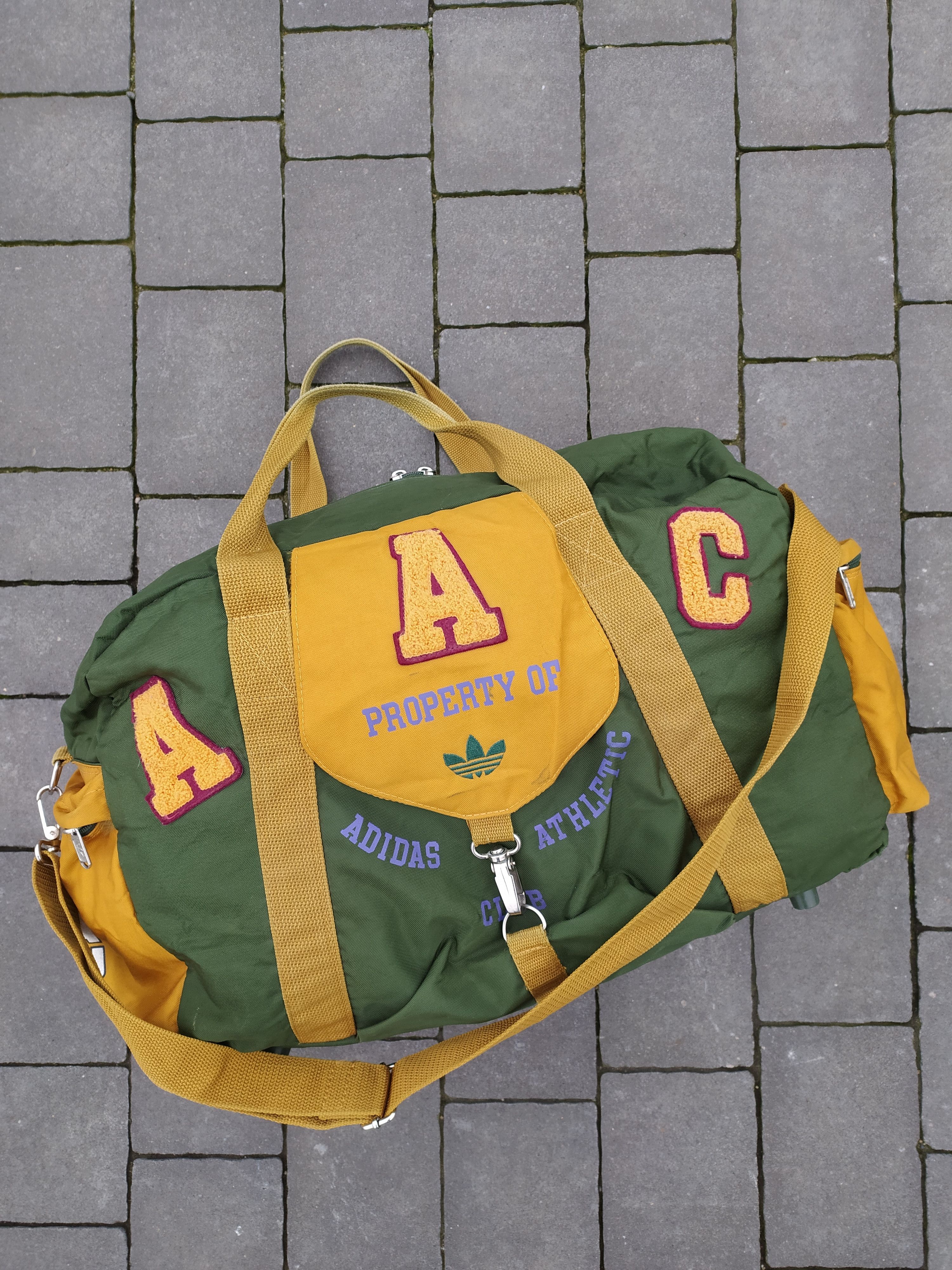 Adidas Adidas x AAC x Vintage 80s Duffle Bag | Grailed