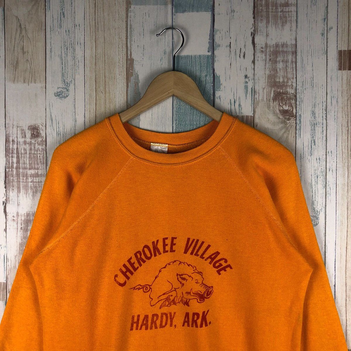 Vintage Vintage 90s Cherokee Village Sweatshirt Size US M / EU 48-50 / 2 - 2 Thumbnail