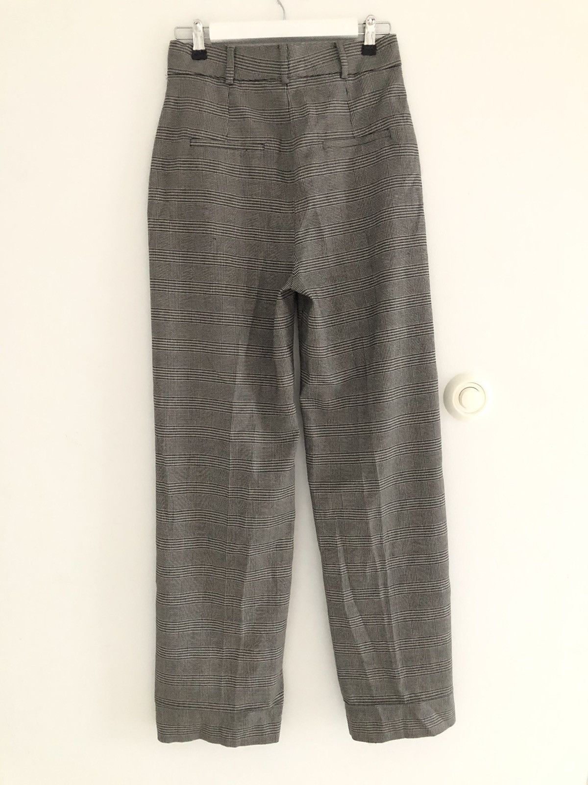 Vintage Luka Sabbat Wide check grey trousers Size US 28 / EU 44 - 5 Thumbnail