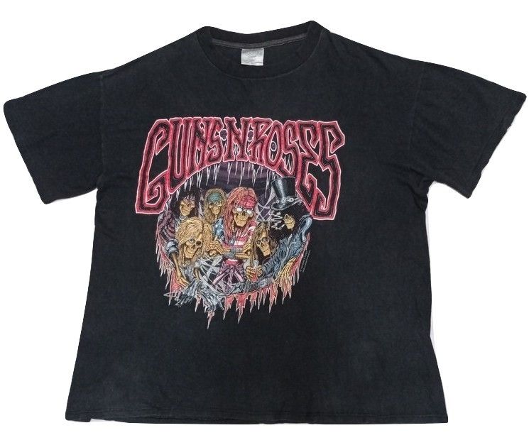 GUNS N' ROSES 93 JAPAN TOUR VintageTシャツ Vintage Guns N Roses Tokyo Japan 1992/1993 T-Shirt Mens L