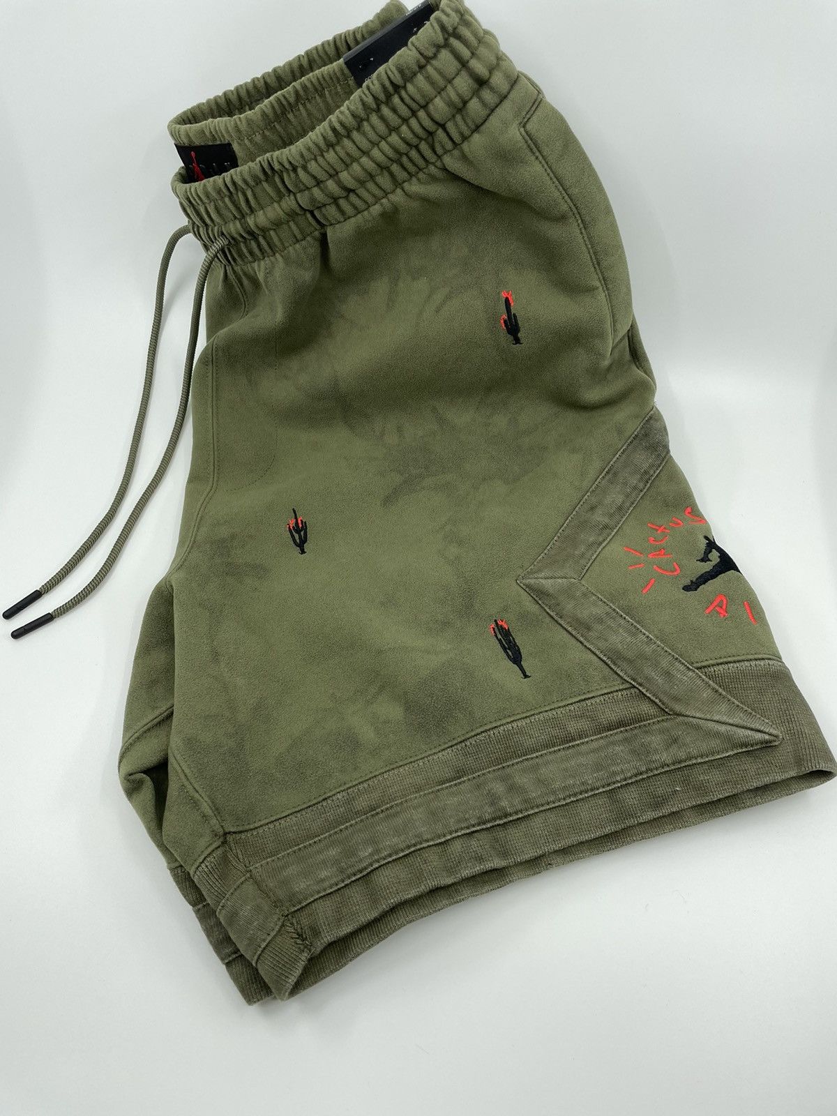 Jordan Brand Travis Scott Washed Suede Short | Grailed