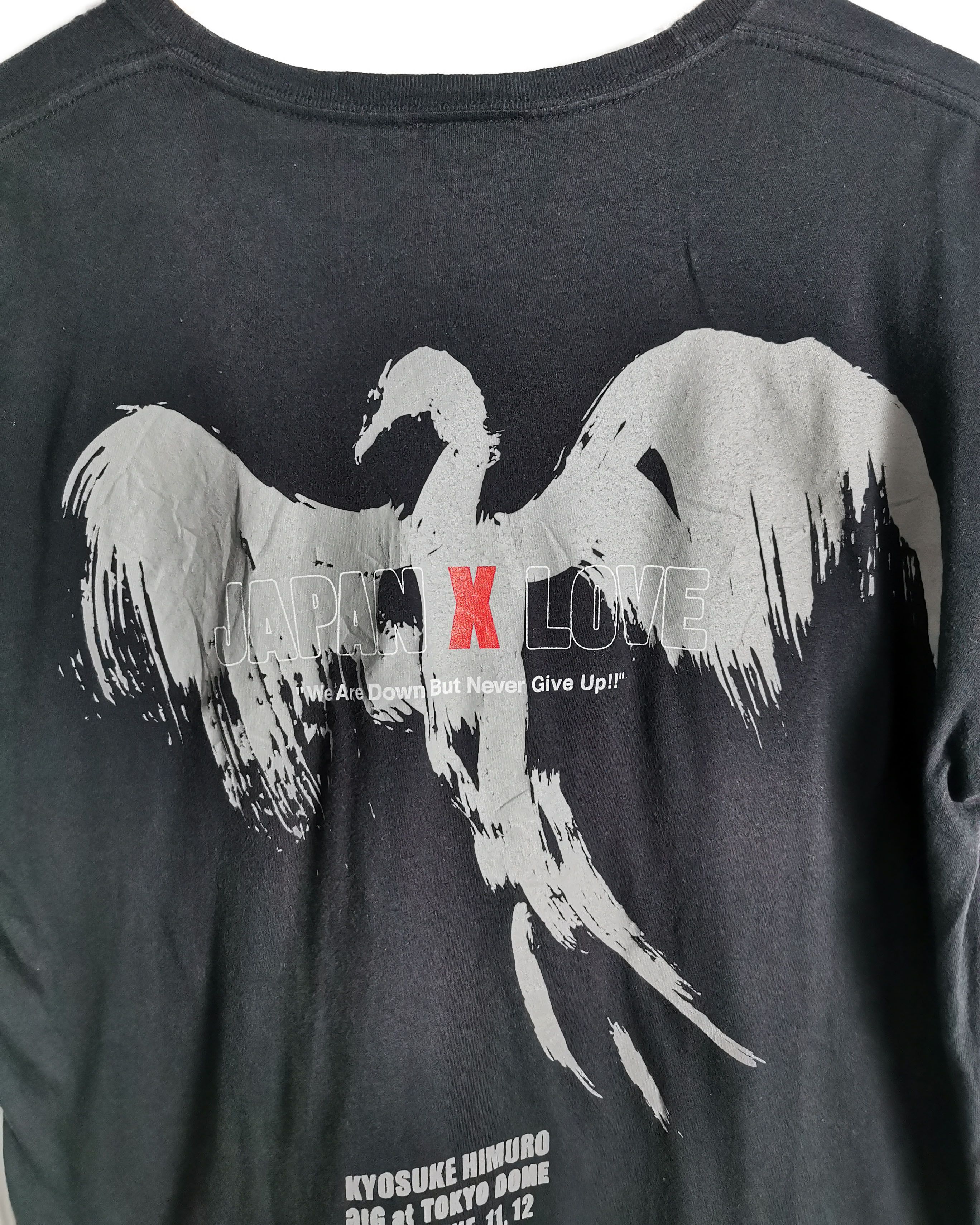 Band Tees × Japanese Brand 2010 Kyosuke Himuro Chrome Hearts Tokyo Japan X Love T Size US XL / EU 56 / 4 - 3 Thumbnail