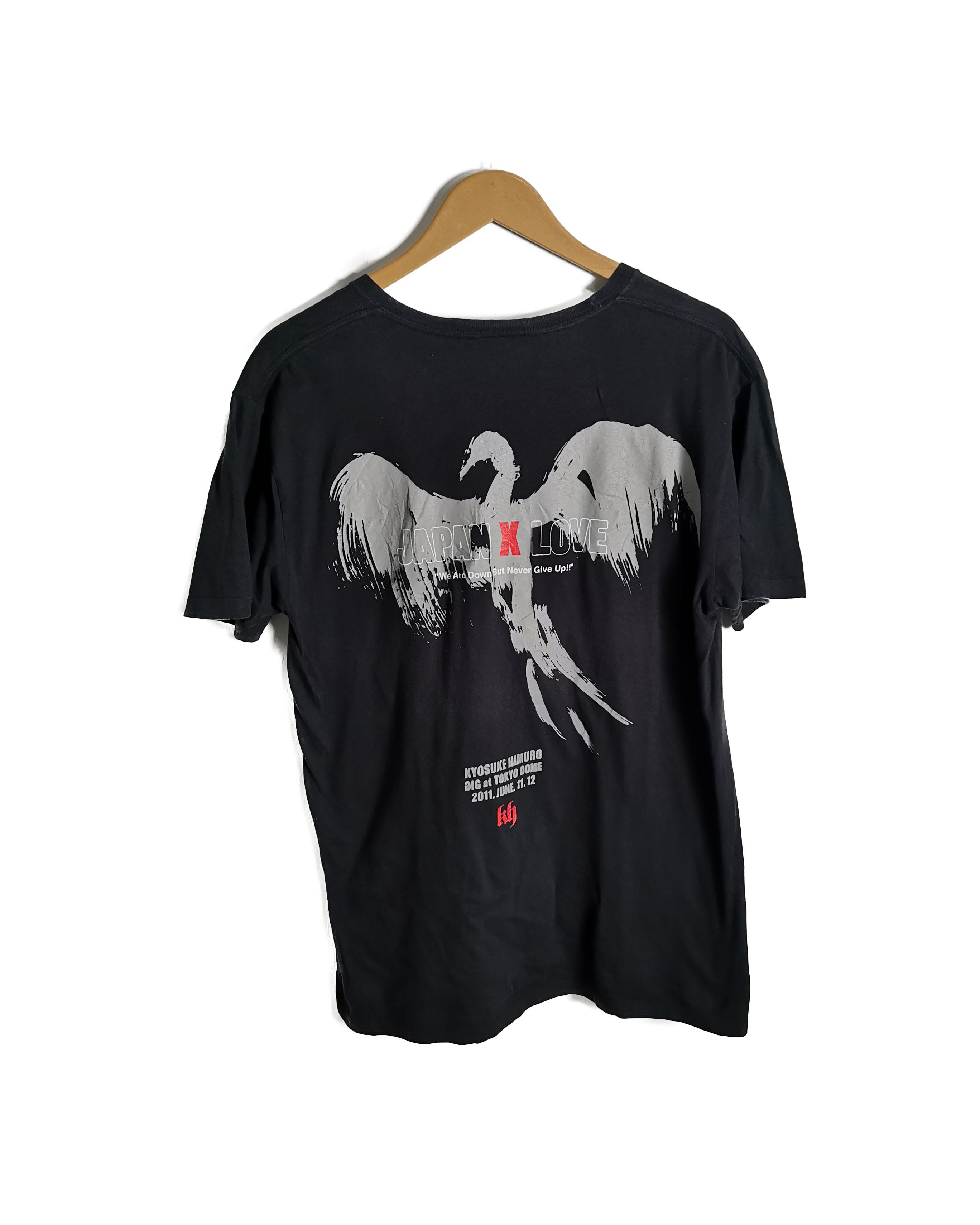 Band Tees × Japanese Brand 2010 Kyosuke Himuro Chrome Hearts Tokyo Japan X Love T Size US XL / EU 56 / 4 - 1 Thumbnail