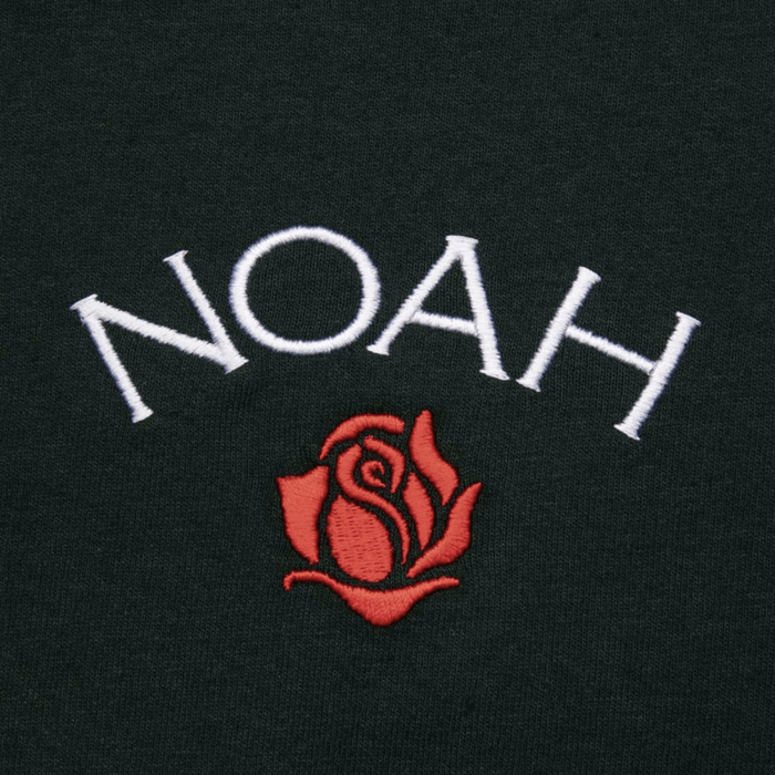 Noah Noah Rose Core Logo T-Shirt - Dark Green Large | Grailed