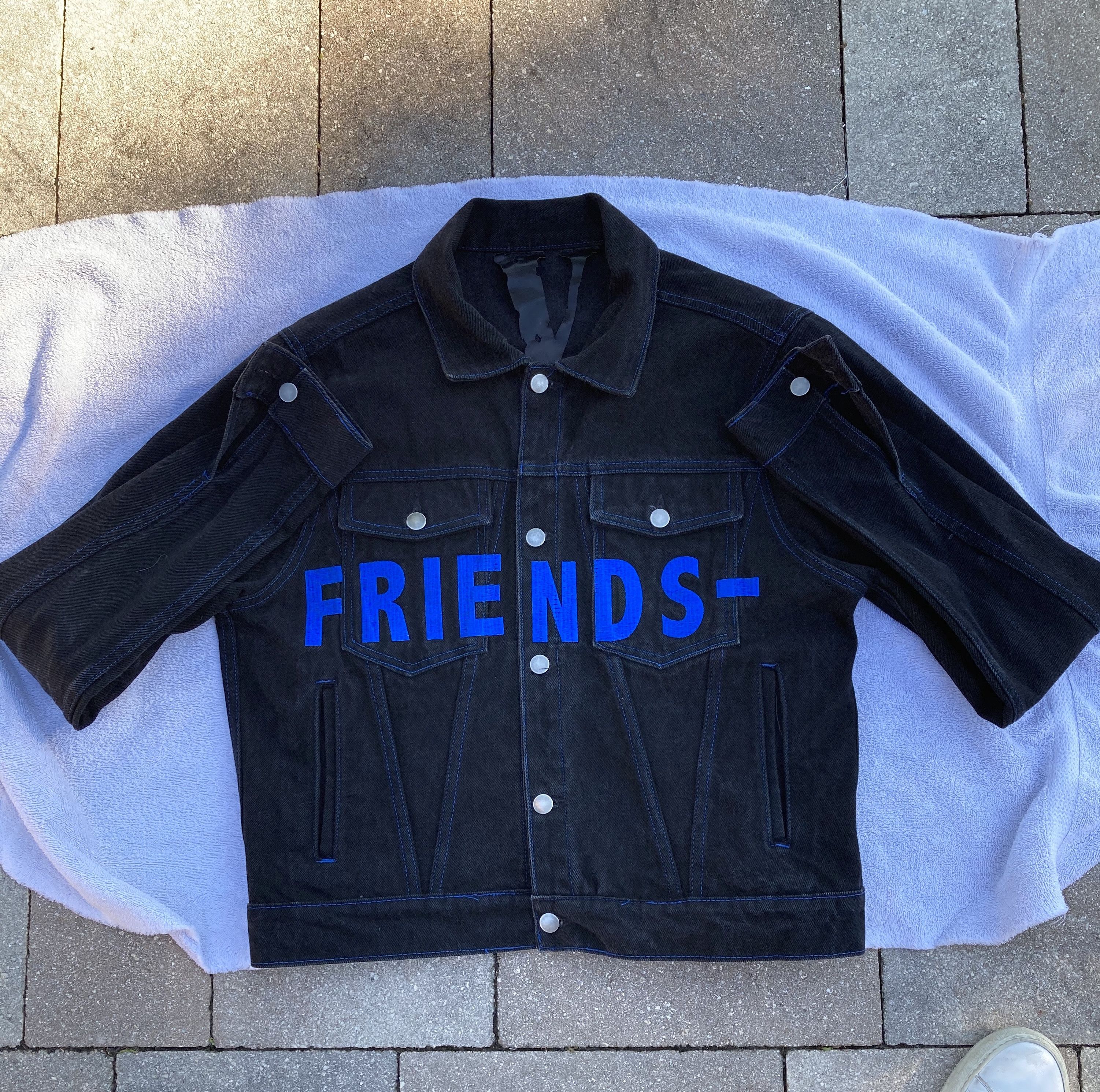 Vlone Vlone Denim Jacket | Grailed