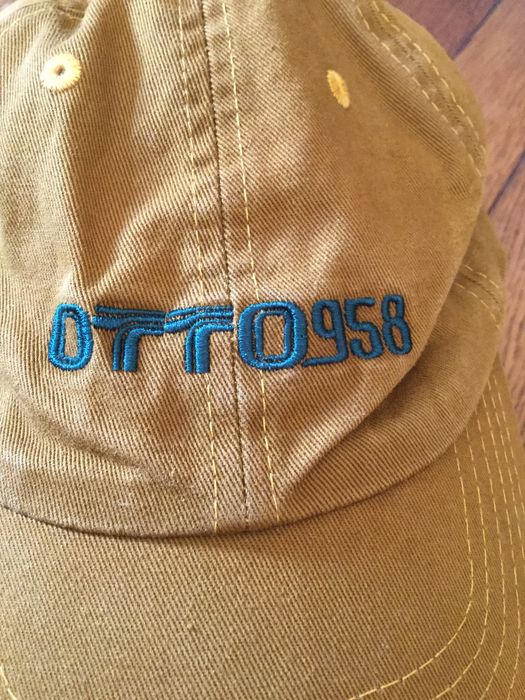 Kiko Kostadinov Otto 958 Logo Hat (Yellow earth overdye) | Grailed