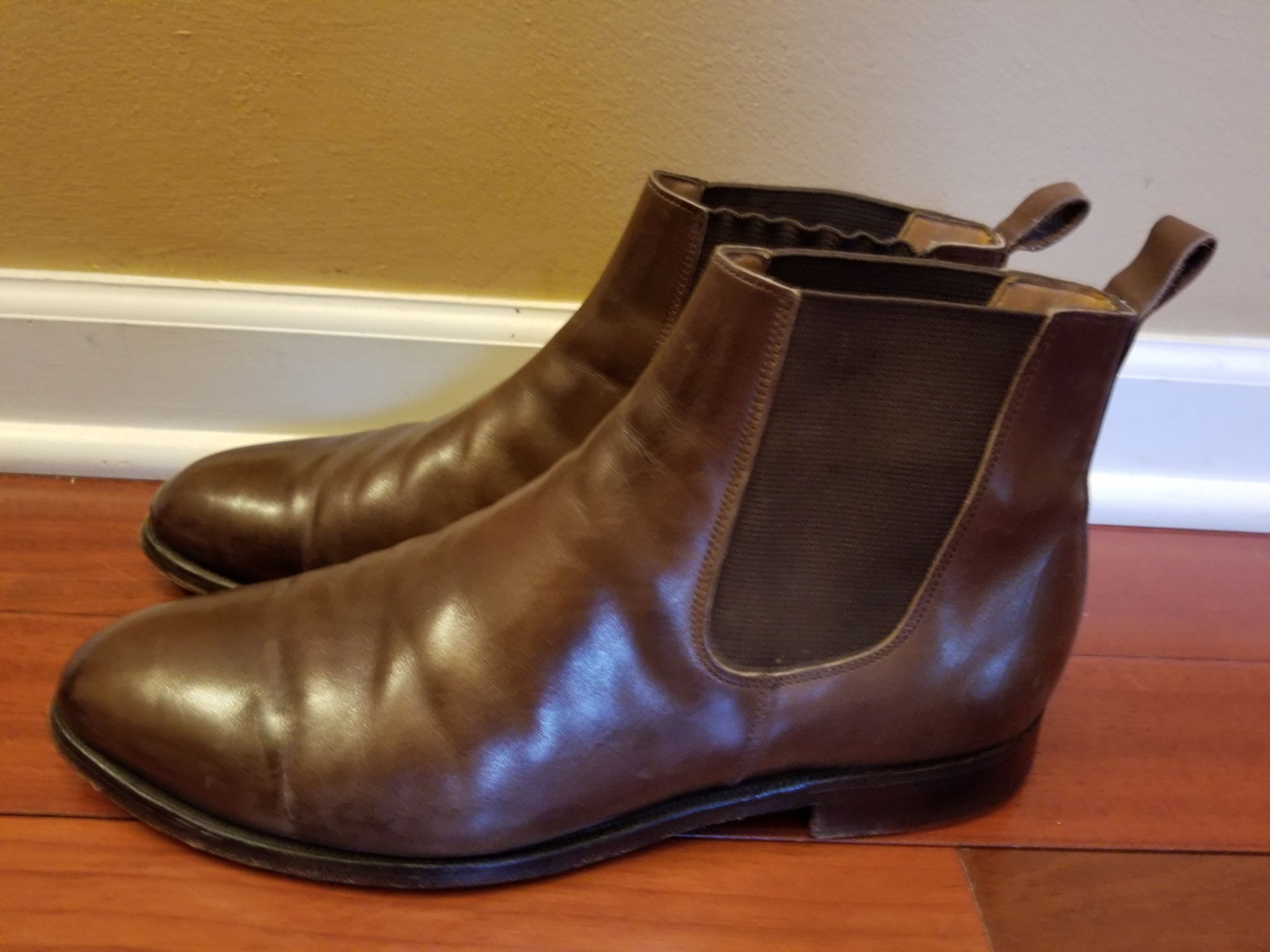 Bottines Chelsea Crockett & Jones Cowdray - Noir Cuir - Taille 8.5E UK (42.5 EU) - Élégantes Et Confortables