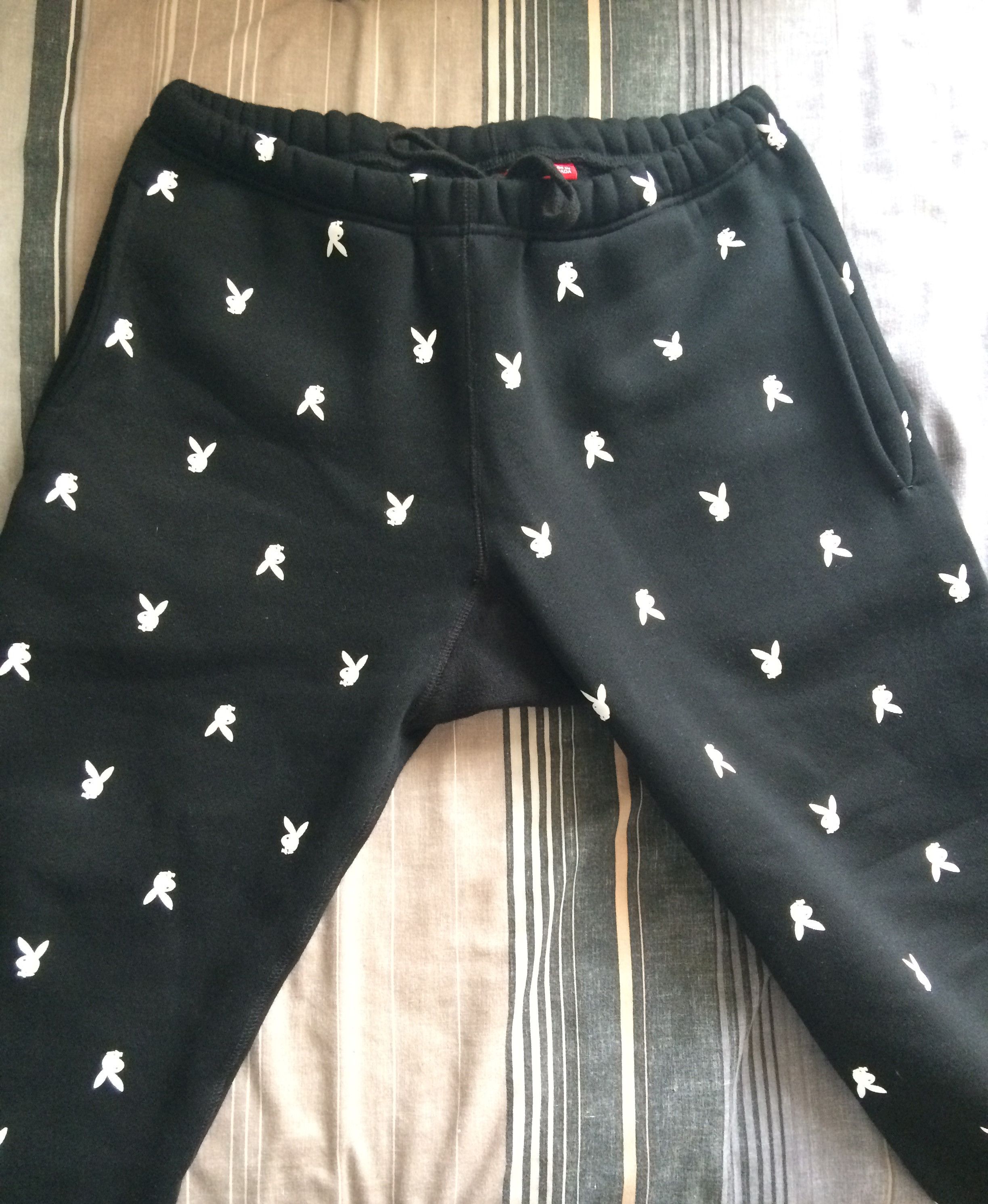 Supreme best sale playboy joggers