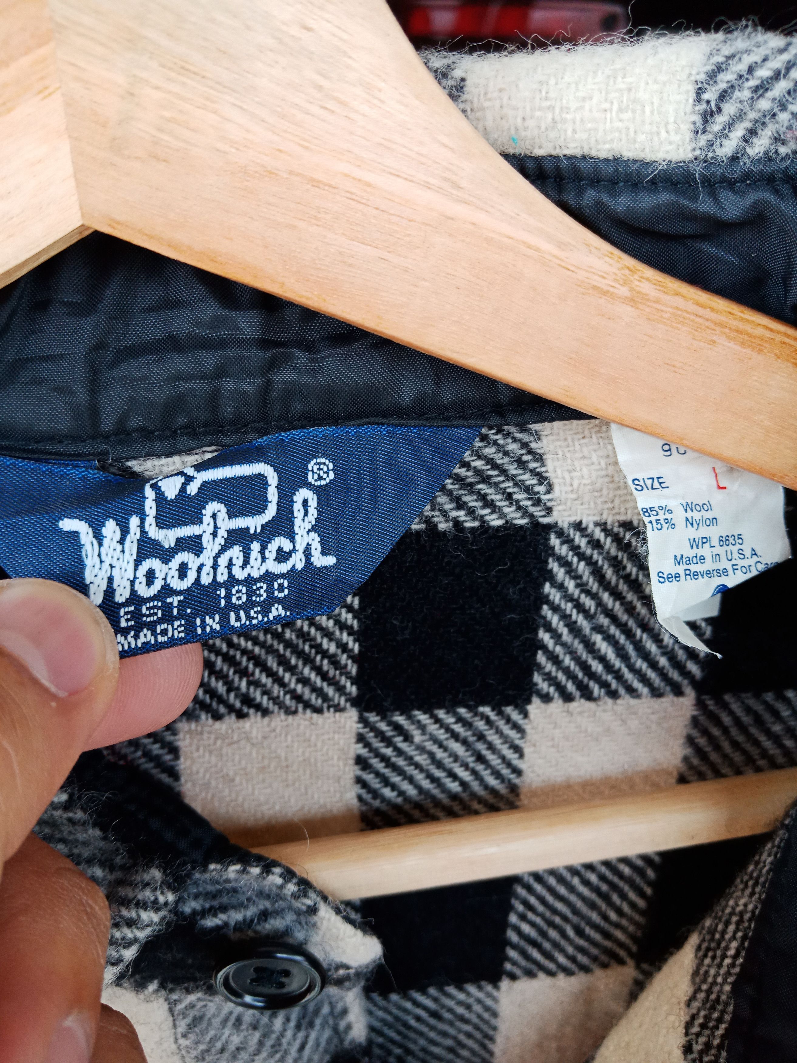 Woolrich Woolen Mills Woolrich Checker Tri-Tones Made in USA Size US L / EU 52-54 / 3 - 6 Thumbnail