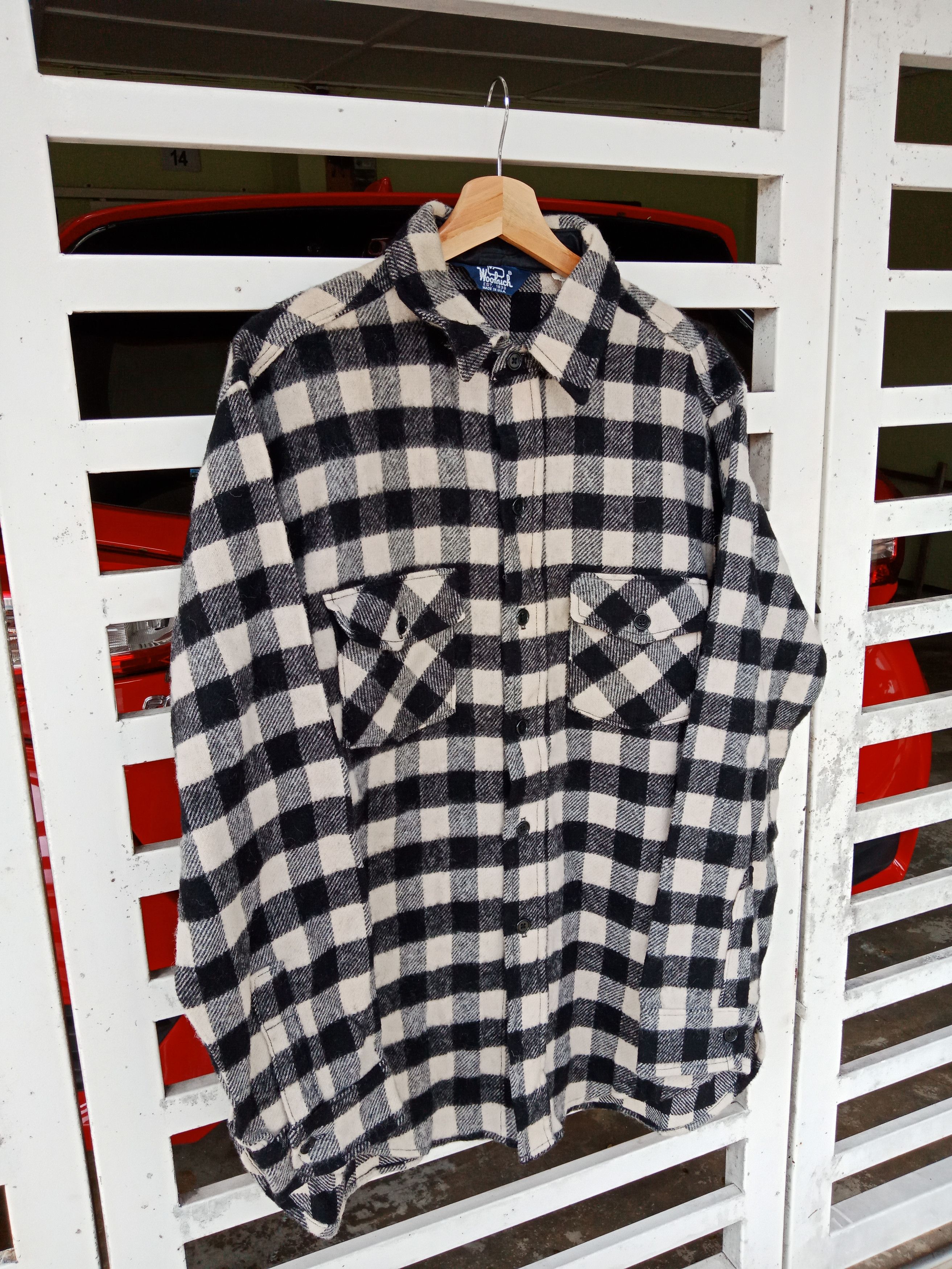 Woolrich Woolen Mills Woolrich Checker Tri-Tones Made in USA Size US L / EU 52-54 / 3 - 4 Thumbnail