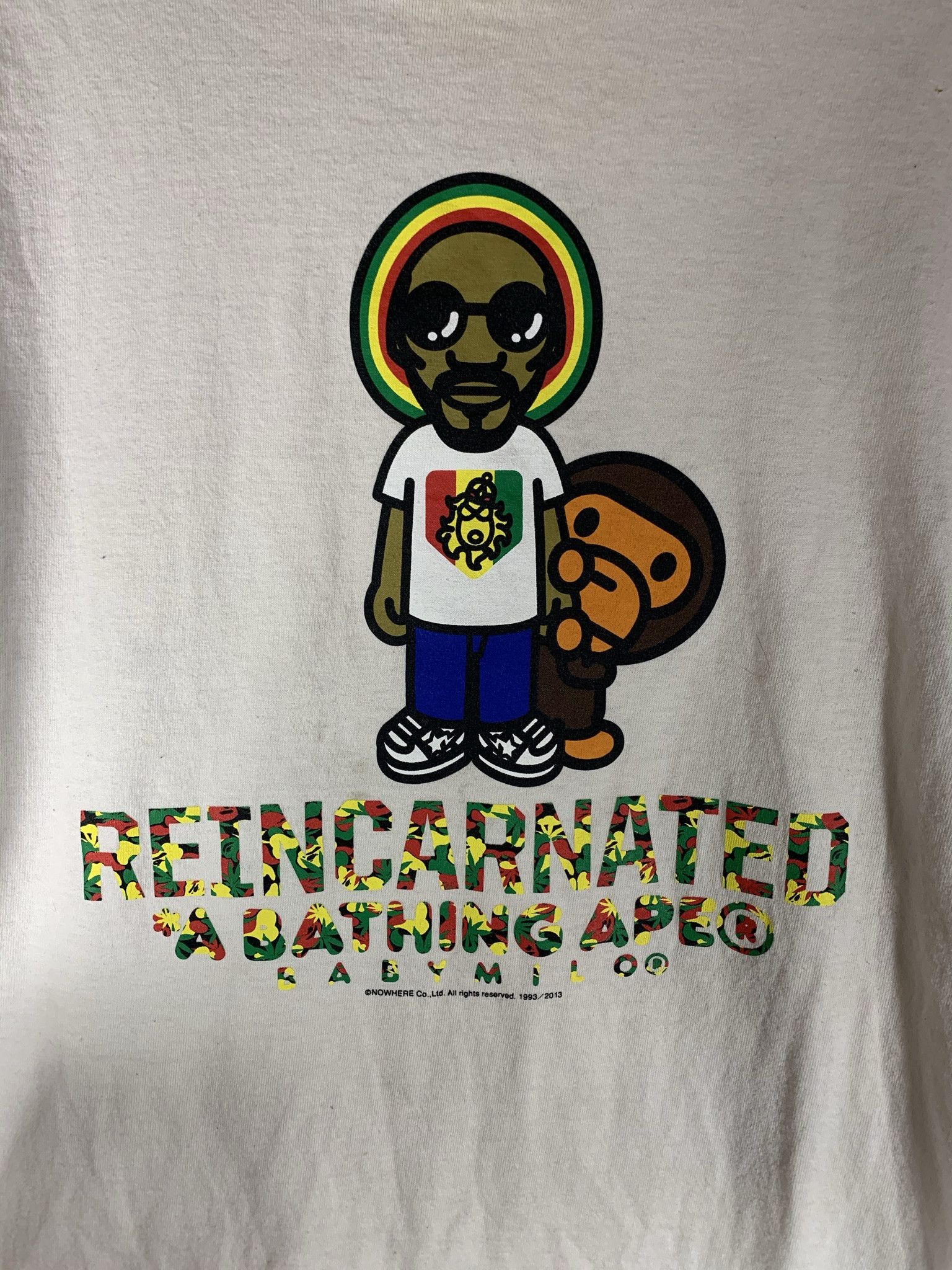 Bape × Snoop Dogg Bape Reincarnated A Bathing Ape Baby Milo Snoop Dogg ...