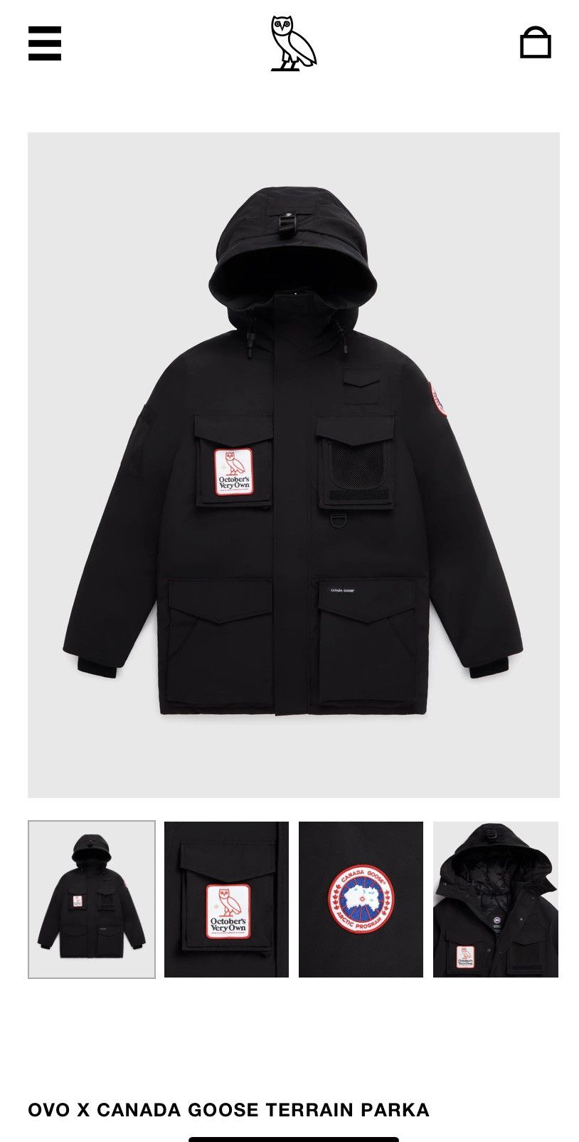 Canada goose 2025 ovo grailed