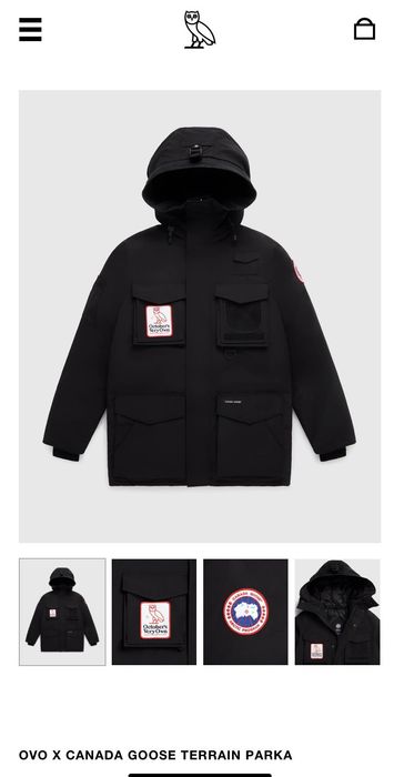 Ovo x outlet canada goose coat