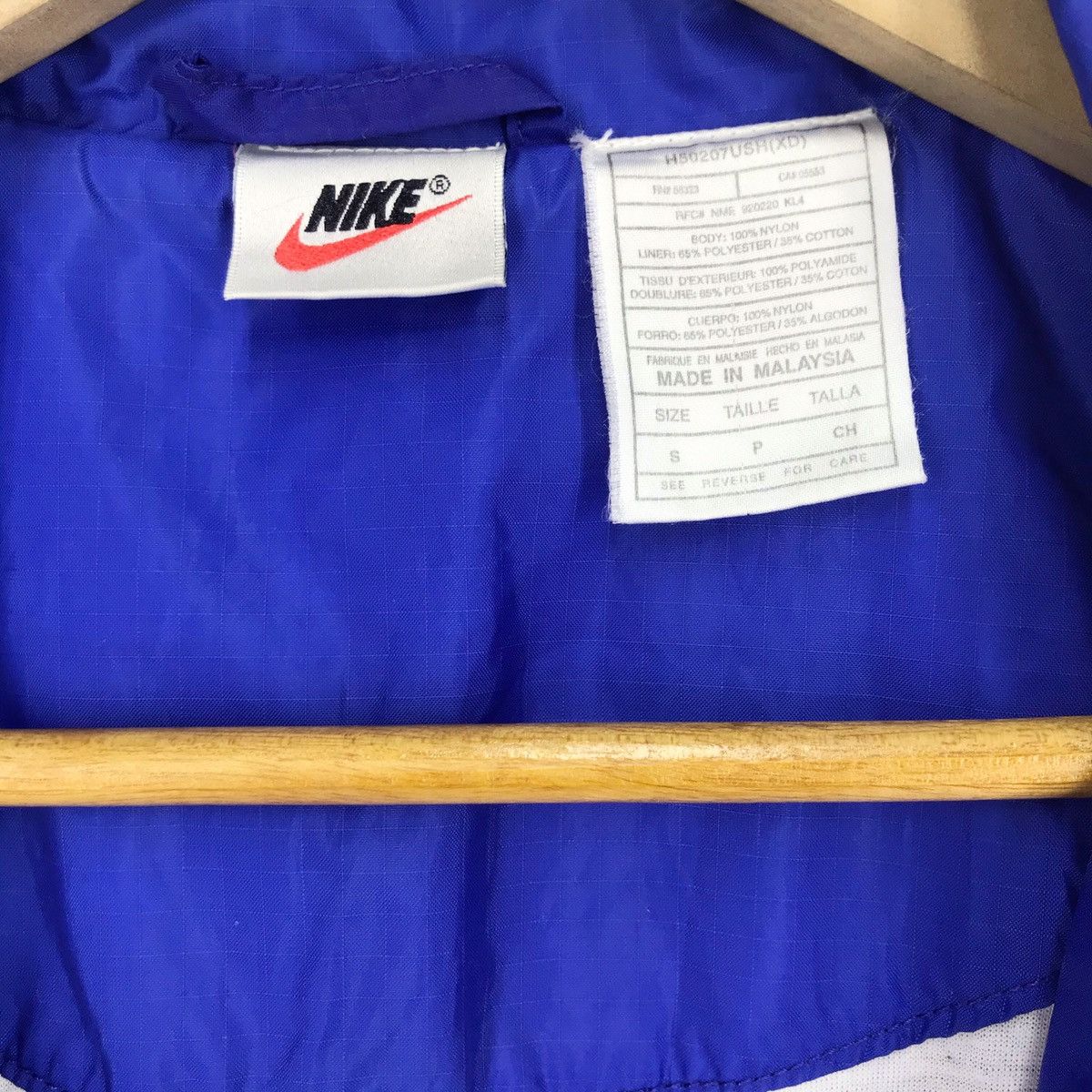 Nike × Vintage Nike Windbreaker Jacket Zipper Size US L / EU 52-54 / 3 - 6 Thumbnail