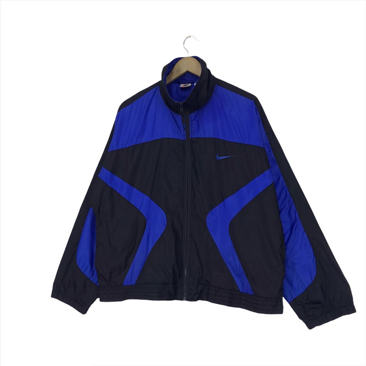 Nike × Vintage Nike Windbreaker Jacket Zipper Size US L / EU 52-54 / 3 - 2 Thumbnail