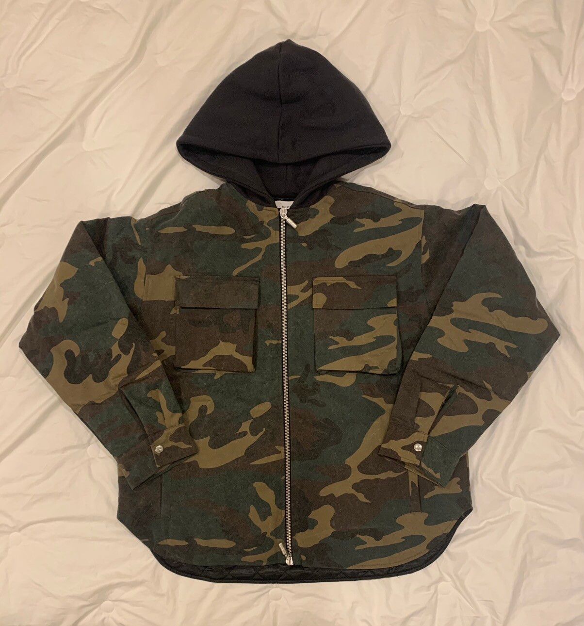 Rhude RHUDE Quilted Cargo Jacket (CAMO) | Grailed